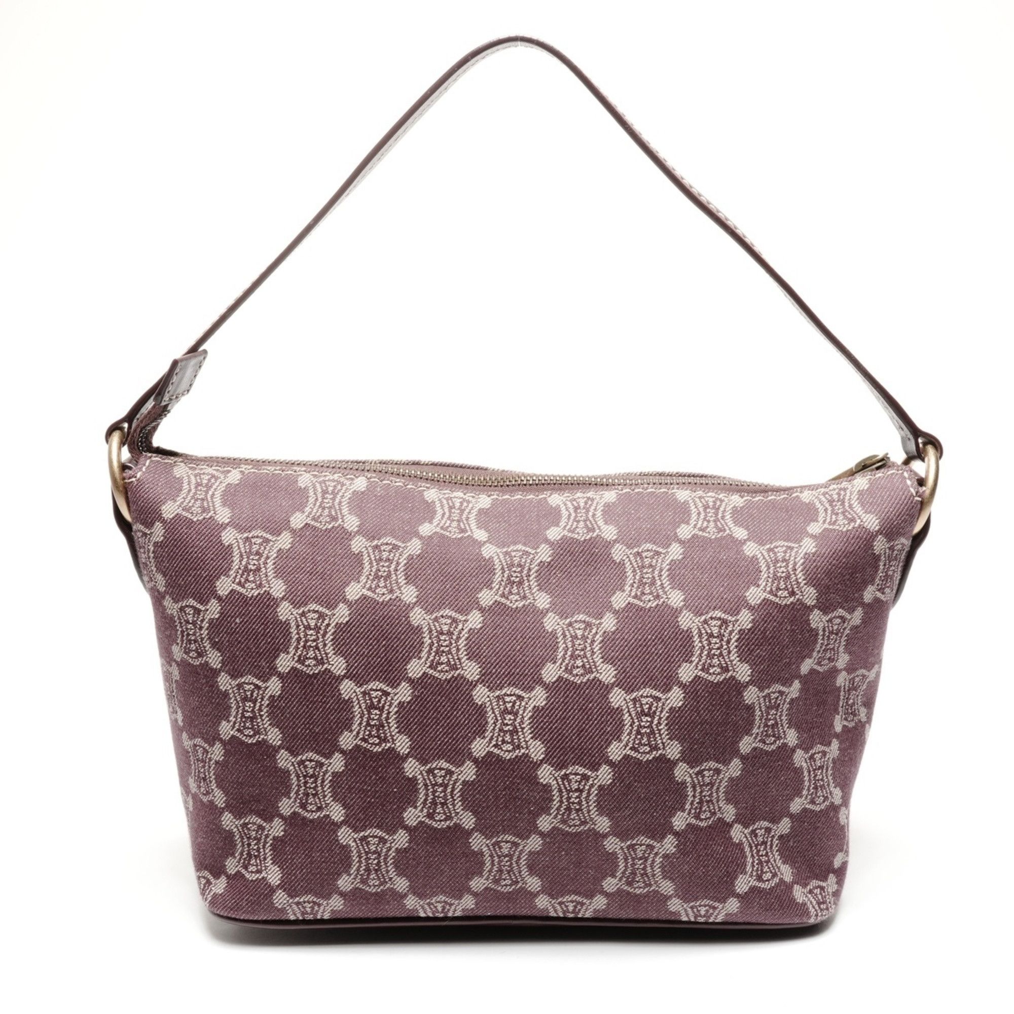 Celine Celine Macadam Canvas Hobo One-Shoulder Bag, Red, WS25278 Size ONE SIZE - 2 Thumbnail