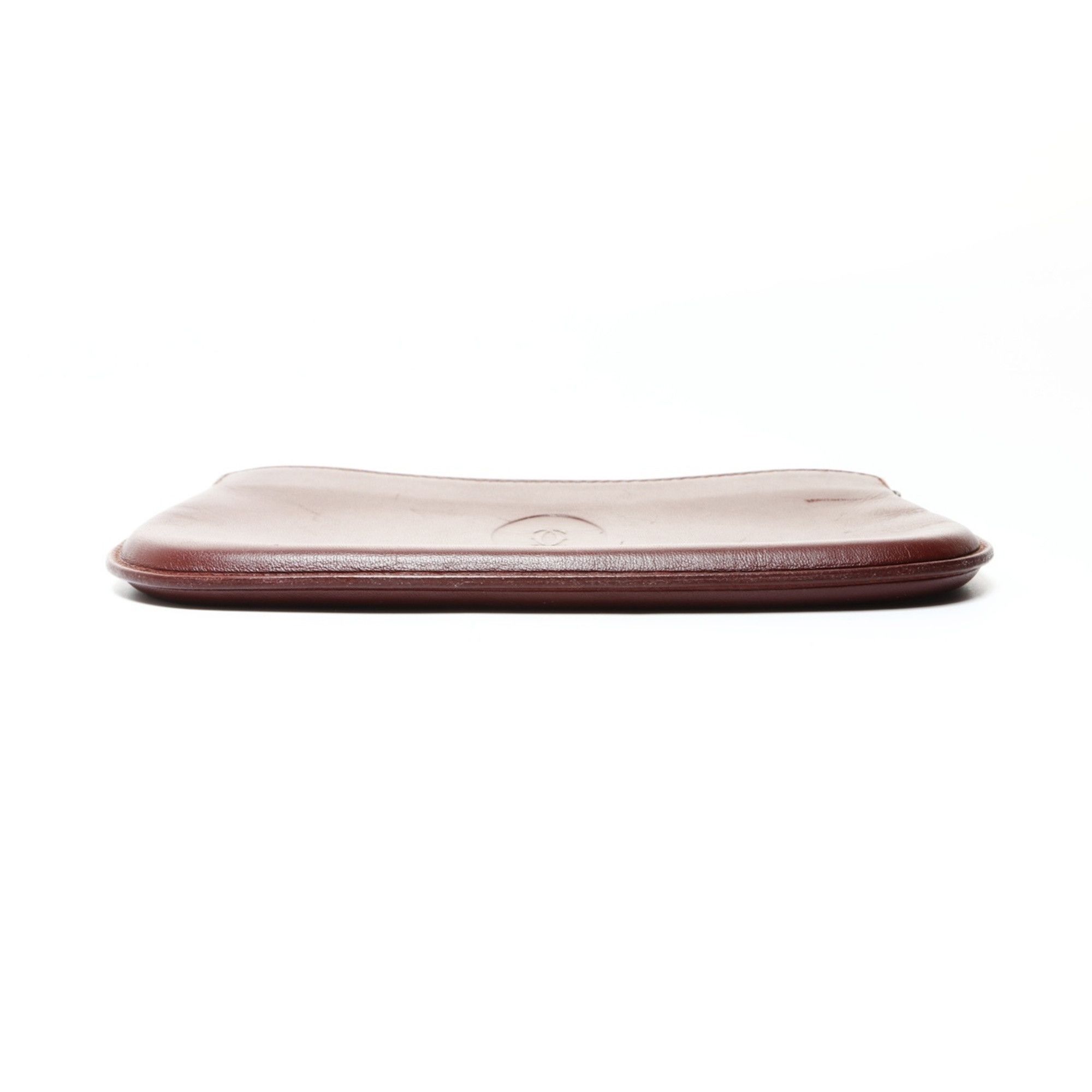 Celine Celine Must Do Leather Pouch, Red, WS25488 Size ONE SIZE - 7 Thumbnail