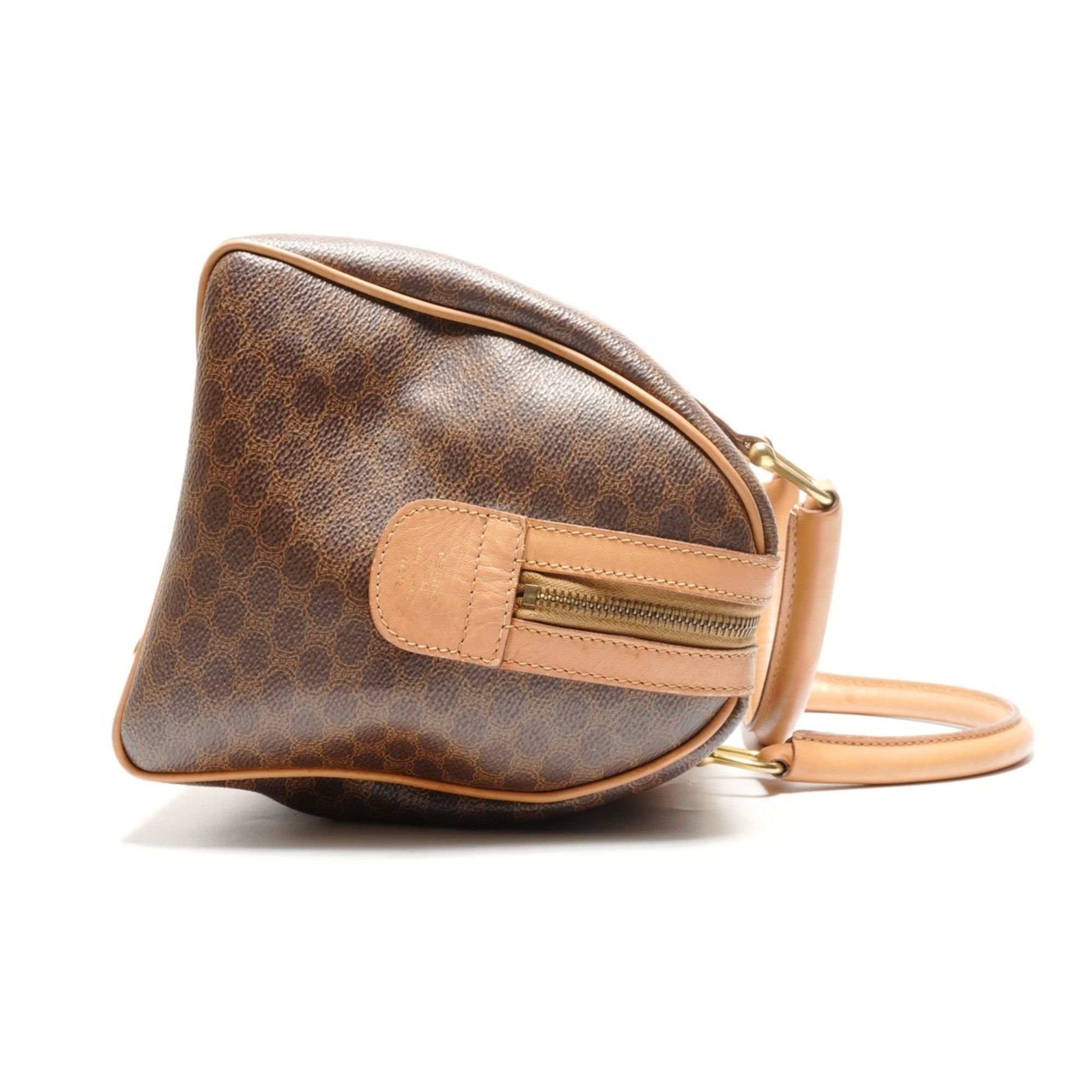 Celine Celine Macadam Boston Bag, Brown, WS26805 Size ONE SIZE - 4 Thumbnail