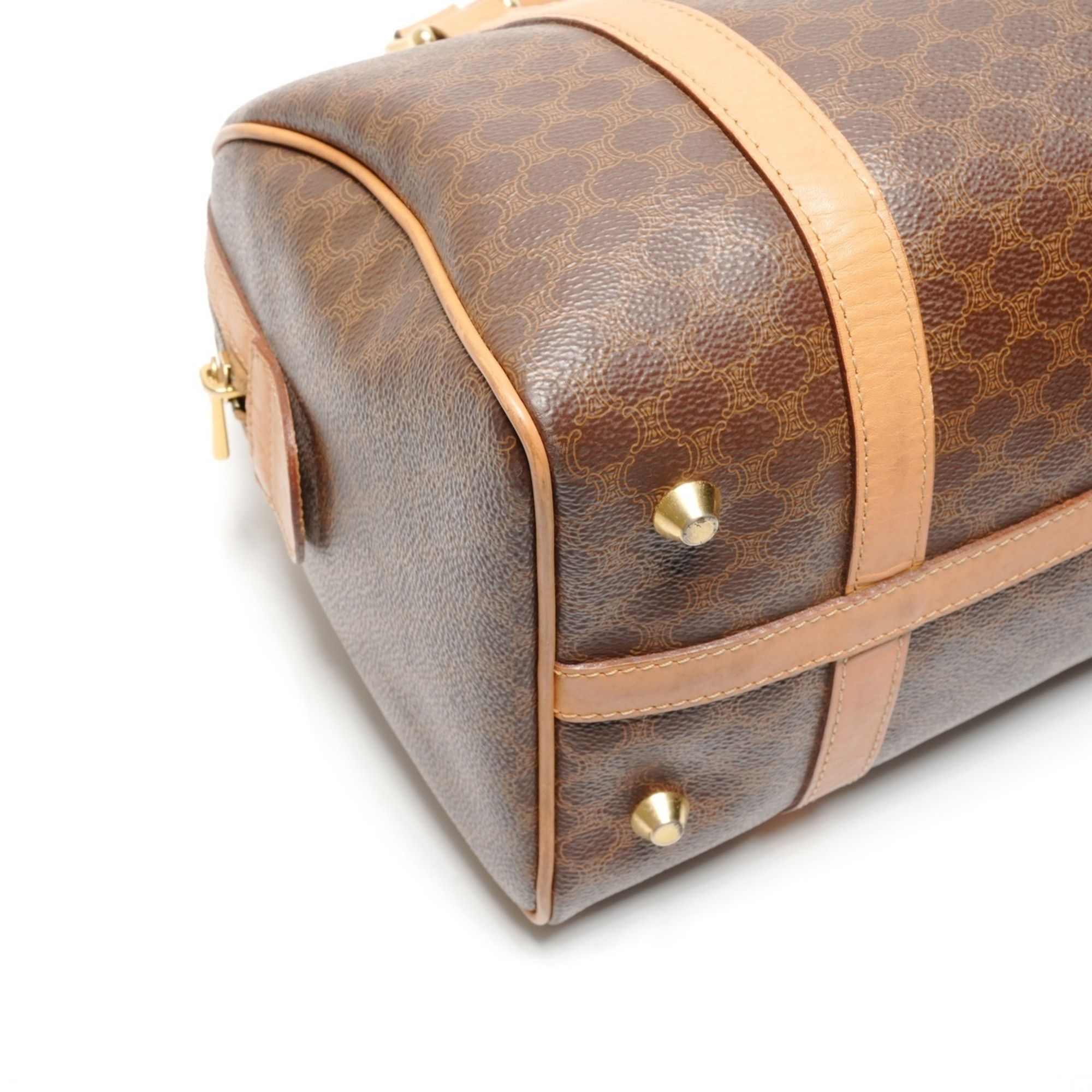 Celine Celine Macadam Boston Bag, Brown, WS26805 Size ONE SIZE - 5 Thumbnail