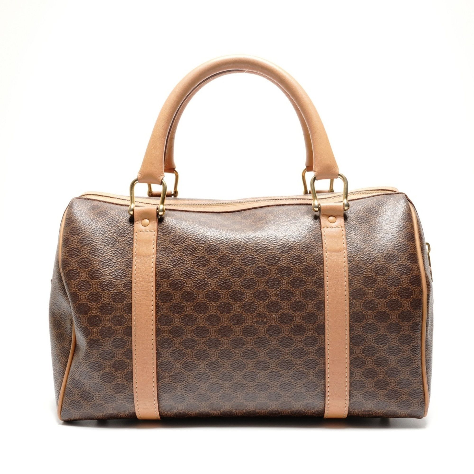 Celine Celine Macadam Boston Bag, Brown, WS26805 Size ONE SIZE - 2 Thumbnail