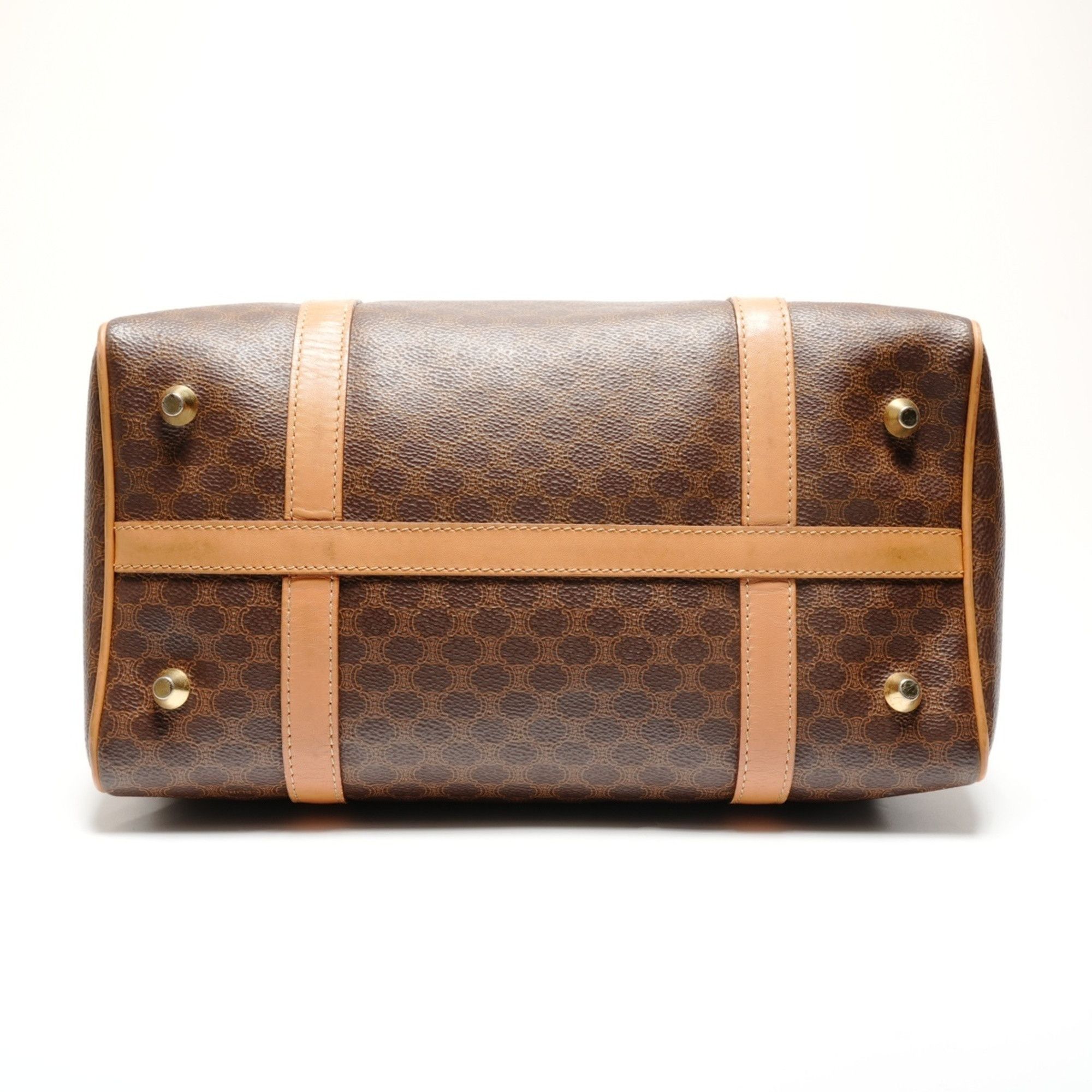 Celine Celine Macadam Boston Bag, Brown, WS26805 Size ONE SIZE - 7 Thumbnail