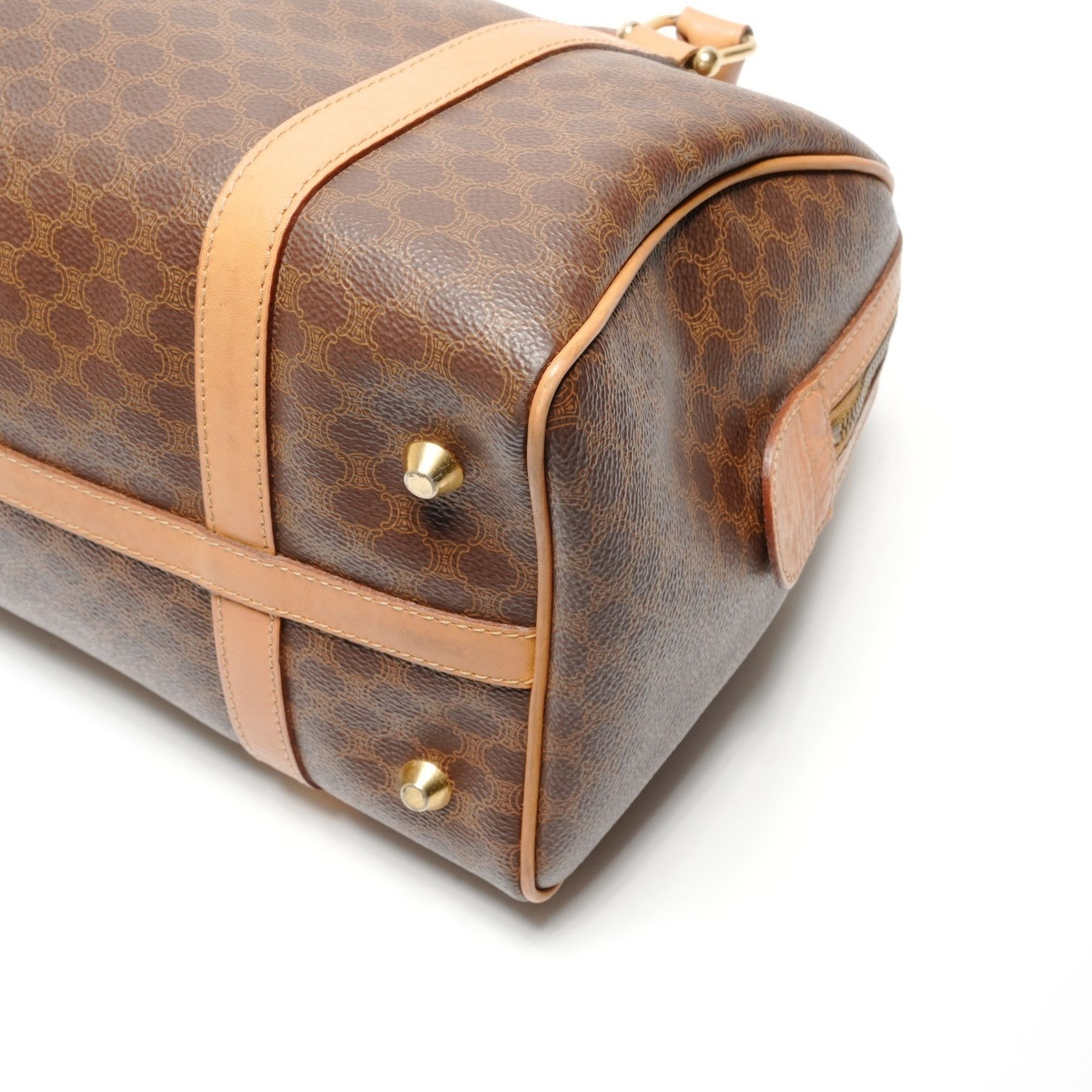 Celine Celine Macadam Boston Bag, Brown, WS26805 Size ONE SIZE - 6 Thumbnail