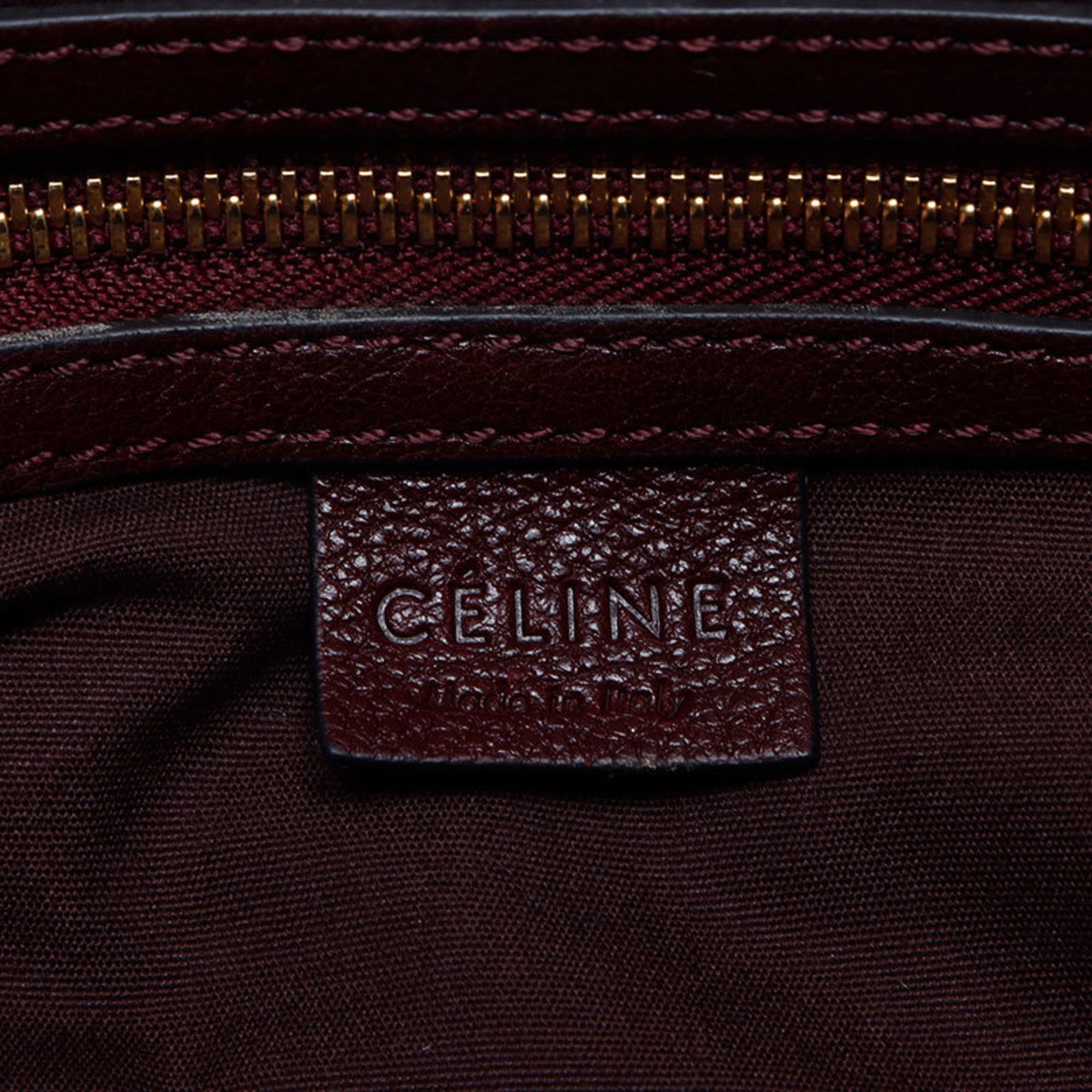 Celine Celine Macadam Handbag, Brown, WS14653 Size ONE SIZE - 10 Thumbnail
