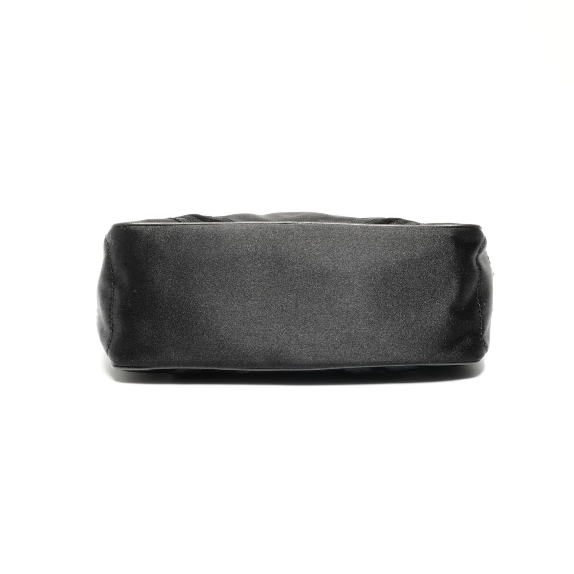 Celine Celine Mini Micro Boogie Satin Handbag in Black WS24644 Size ONE SIZE - 8 Thumbnail