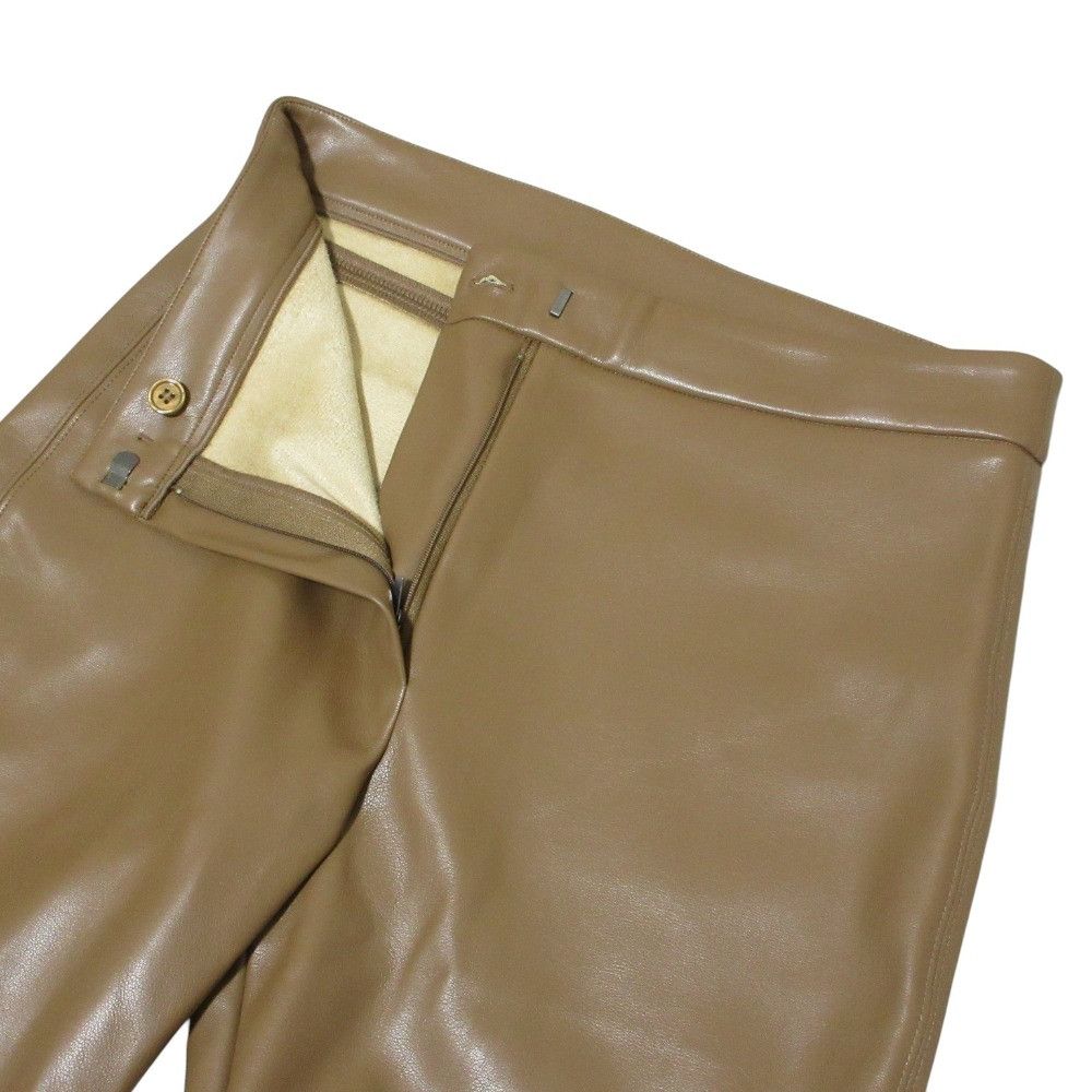 Max Mara MaxMara S Max Mara Eco Leather Pants Plastic / Synthetic Pants 2519781041 DUTY FREE for USA Size ONE SIZE - 5 Thumbnail