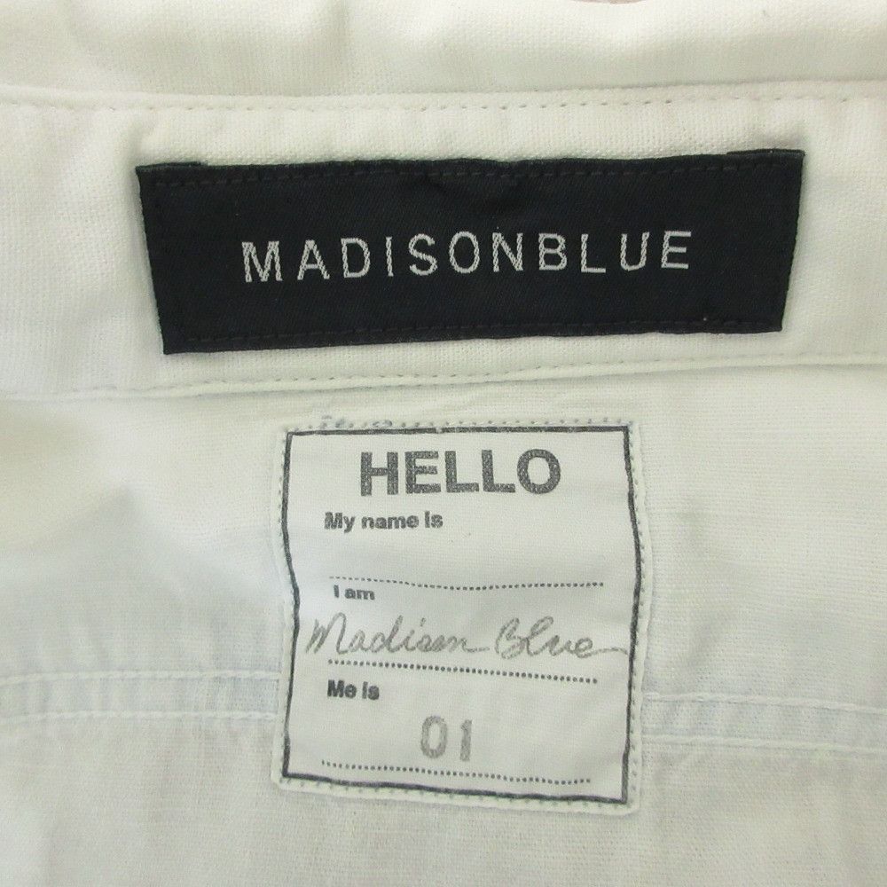 Other Other MADISONBLUE HAMPTON CHAMBRAY Cotton Shirt Textile Tops MB999-5708 DUTY FREE for USA Size ONE SIZE - 3 Thumbnail