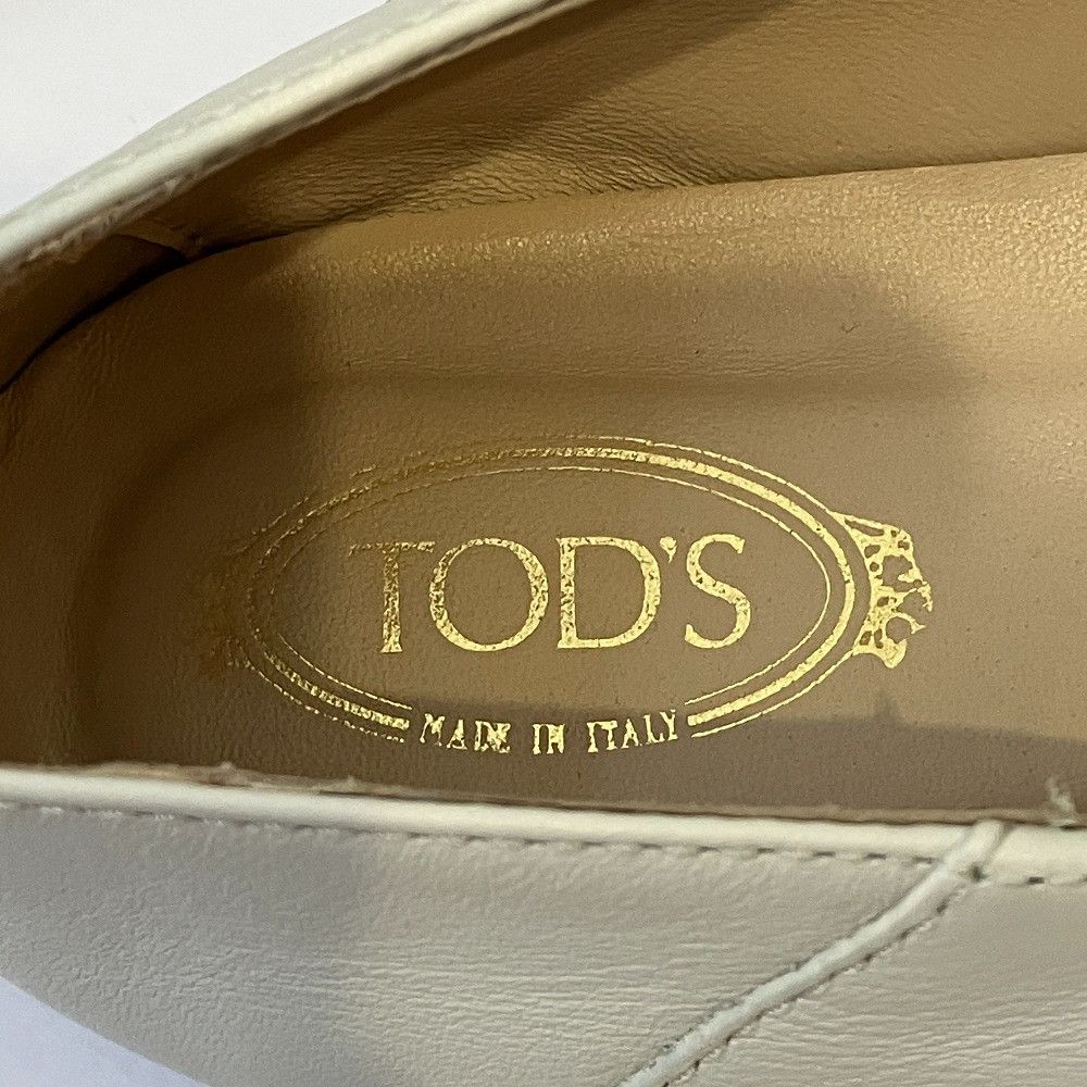 Tod's Tod's Tod’s T Logo Metal Chain Loafers Leather Shoes DUTY FREE for USA Size ONE SIZE - 8 Thumbnail