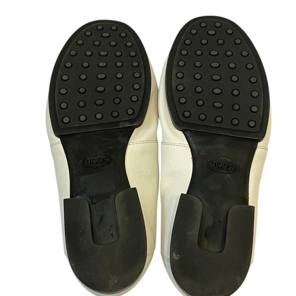 Tod's Tod's Tod’s T Logo Metal Chain Loafers Leather Shoes DUTY FREE for USA Size ONE SIZE - 6 Thumbnail
