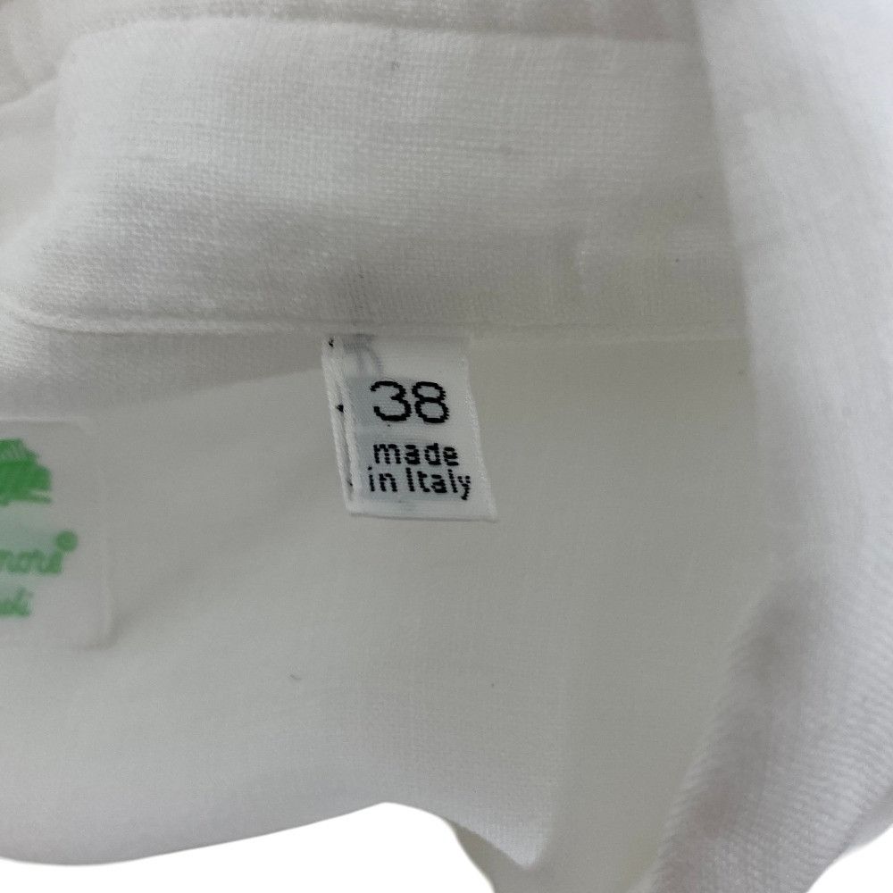 Other Other Finamore Linen Pullover Long Sleeve Shirt Textile Tops DUTY FREE for USA Size ONE SIZE - 5 Thumbnail