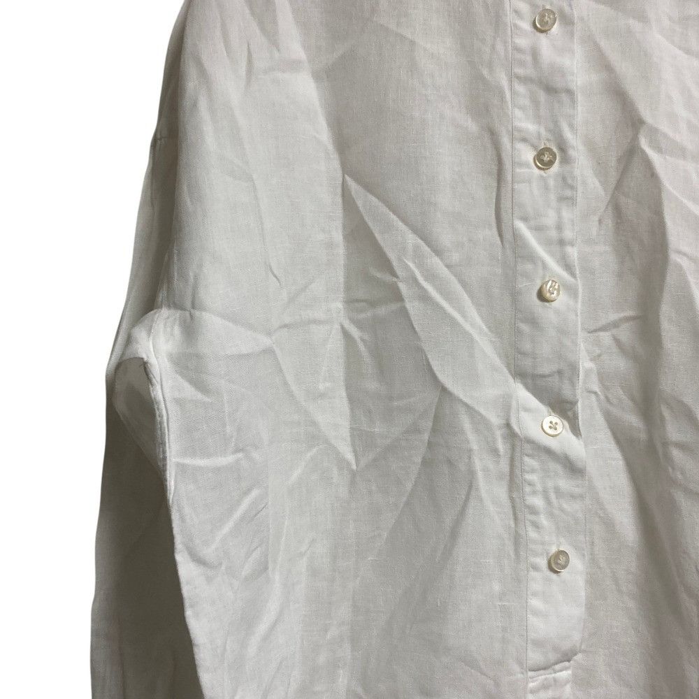Other Other Finamore Linen Pullover Long Sleeve Shirt Textile Tops DUTY FREE for USA Size ONE SIZE - 2 Thumbnail