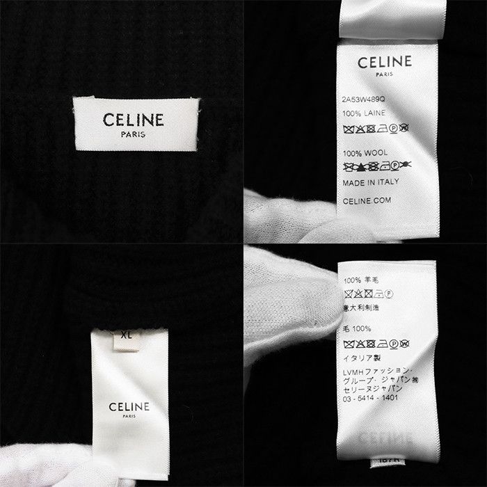 Celine Celine CELINE Wool Hoodie Textile Sweatshirts & Hoodies DUTY FREE for USA Size ONE SIZE - 10 Thumbnail