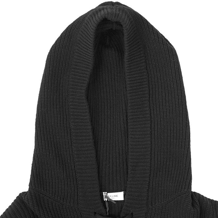 Celine Celine CELINE Wool Hoodie Textile Sweatshirts & Hoodies DUTY FREE for USA Size ONE SIZE - 8 Thumbnail