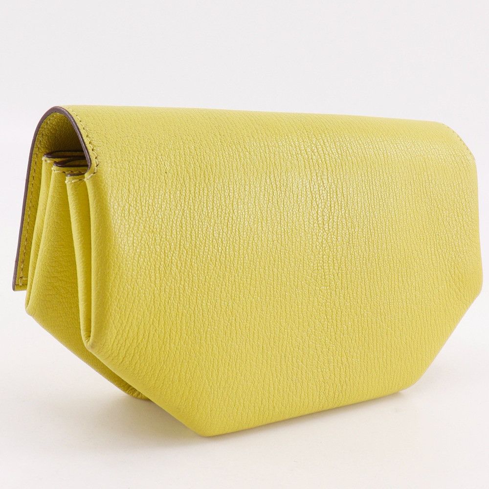 Hermes Hermes Hermes Opli Chevre Clutch Bag Leather Clutch Bag A DUTY FREE for USA Size ONE SIZE - 3 Thumbnail