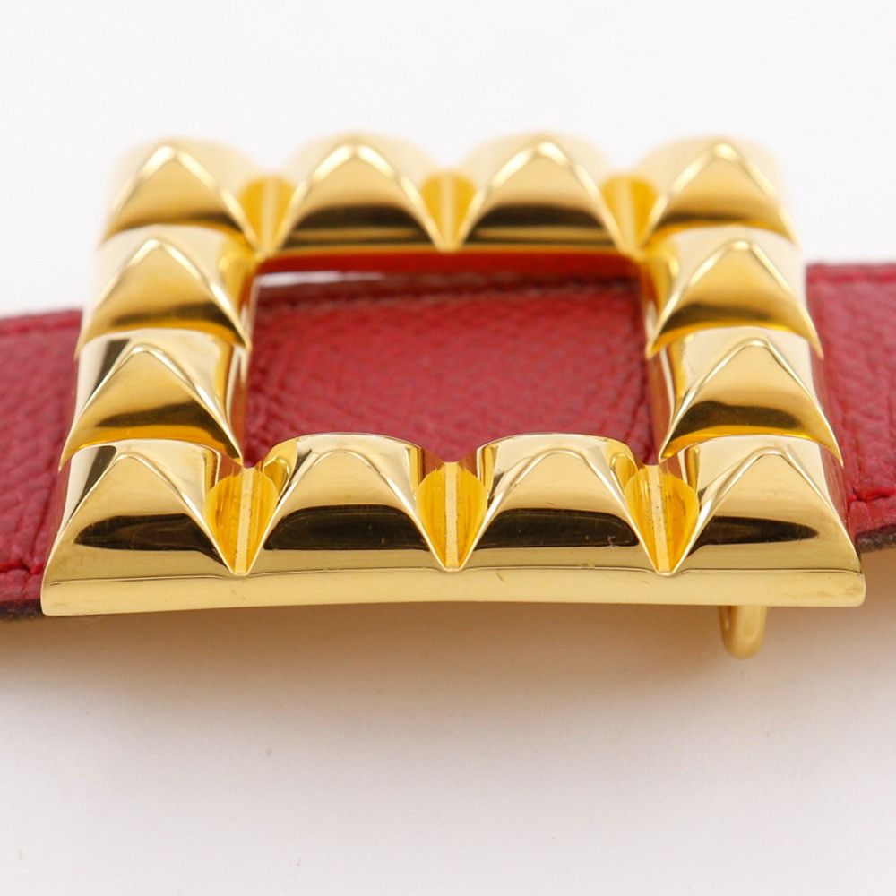 Hermes Hermes Hermes Medor Leather Belt Leather Belt Stamp V (1992) DUTY FREE for USA Size ONE SIZE - 13 Thumbnail