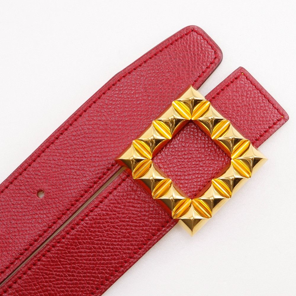 Hermes Hermes Hermes Medor Leather Belt Leather Belt Stamp V (1992) DUTY FREE for USA Size ONE SIZE - 4 Thumbnail