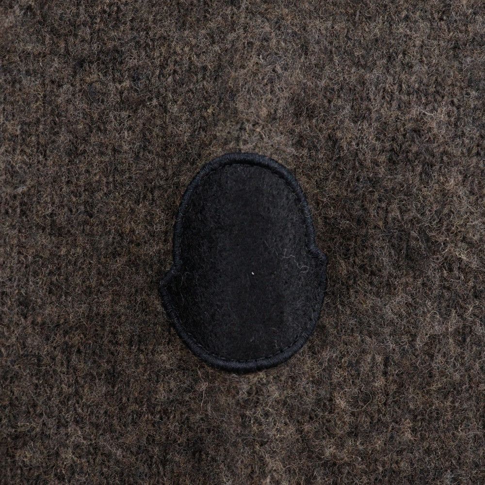 Moncler Moncler Moncler AGLIONE TRICOT GIROCOLLO Wool Sweater Textile Tops B20912009400 DUTY FREE for USA Size ONE SIZE - 5 Thumbnail