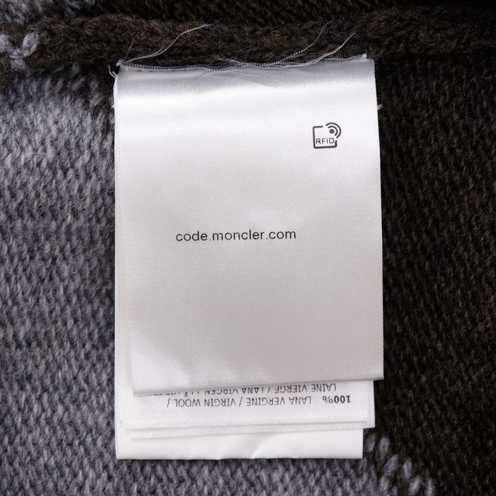 Moncler Moncler Moncler AGLIONE TRICOT GIROCOLLO Wool Sweater Textile Tops B20912009400 DUTY FREE for USA Size ONE SIZE - 7 Thumbnail