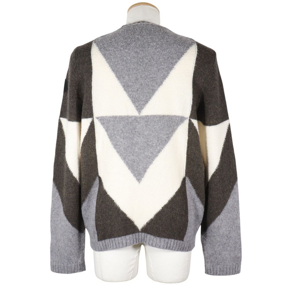 Moncler Moncler Moncler AGLIONE TRICOT GIROCOLLO Wool Sweater Textile Tops B20912009400 DUTY FREE for USA Size ONE SIZE - 3 Thumbnail