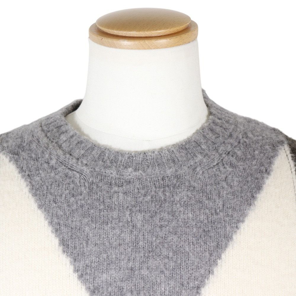 Moncler Moncler Moncler AGLIONE TRICOT GIROCOLLO Wool Sweater Textile Tops B20912009400 DUTY FREE for USA Size ONE SIZE - 2 Thumbnail