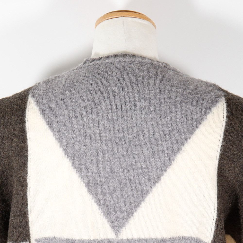 Moncler Moncler Moncler AGLIONE TRICOT GIROCOLLO Wool Sweater Textile Tops B20912009400 DUTY FREE for USA Size ONE SIZE - 4 Thumbnail