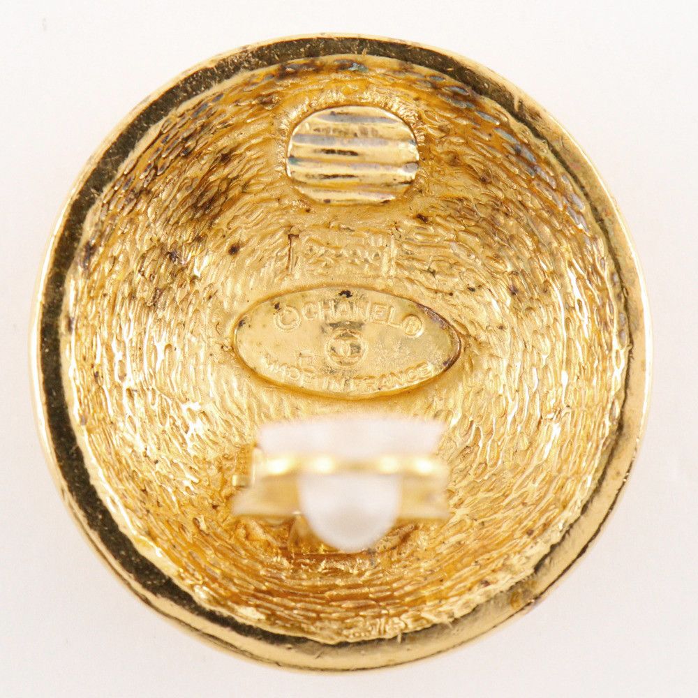Chanel Chanel Chanel Coco Mark Matelasse Clip Earrings Metal Earrings DUTY FREE for USA Size ONE SIZE - 5 Thumbnail