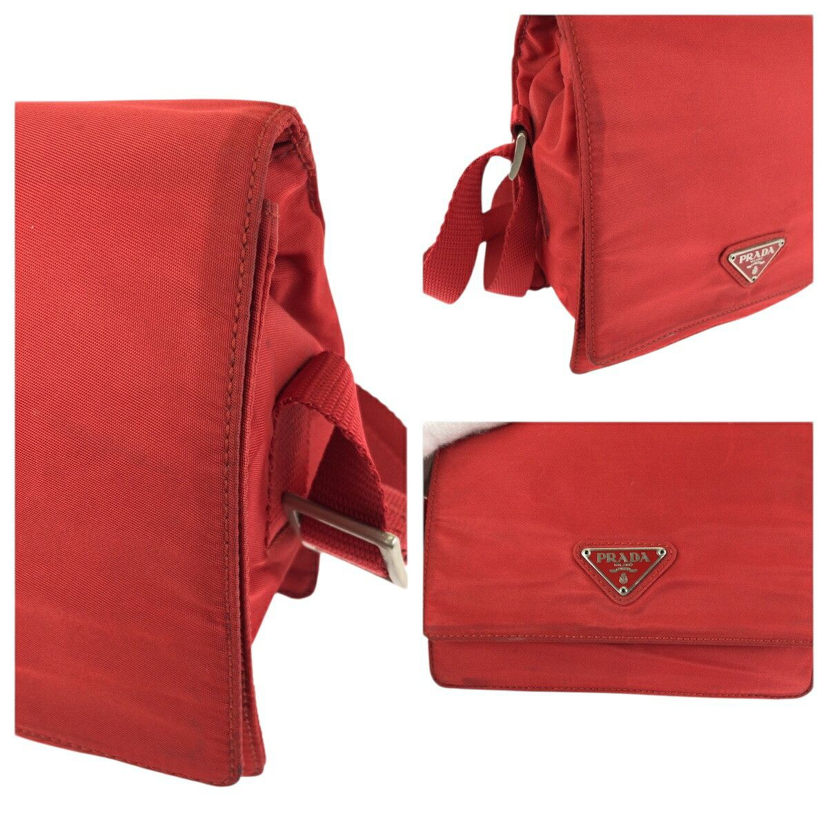 Prada Prada PRADA Tessuto Nylon Shoulder Bag Textile Shoulder Bag DUTY FREE for USA Size ONE SIZE - 5 Thumbnail