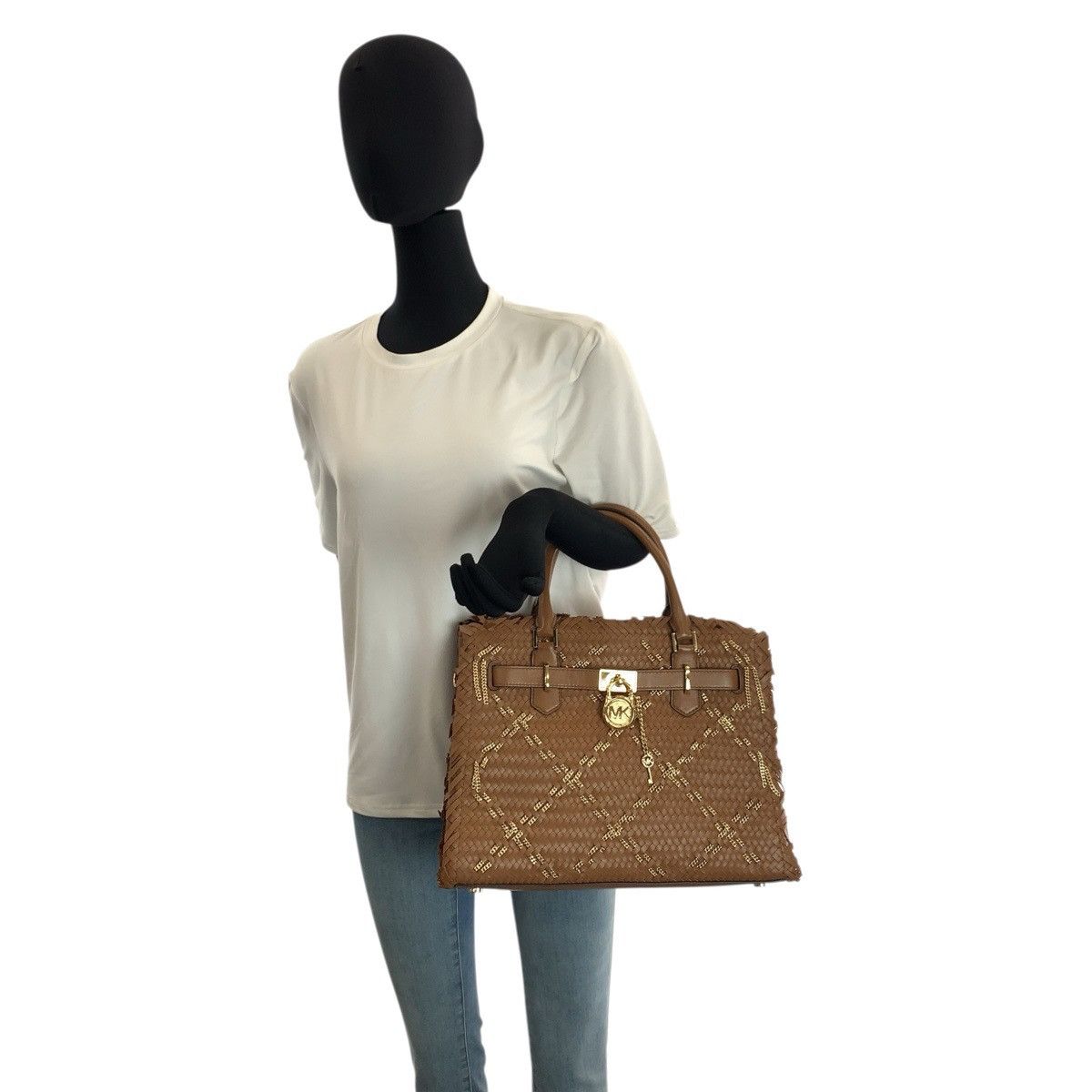 Michael Kors Michael Kors Michael Kors Hamilton Satchel Leather 2way bag Leather Handbag DUTY FREE for USA Size ONE SIZE - 6 Thumbnail