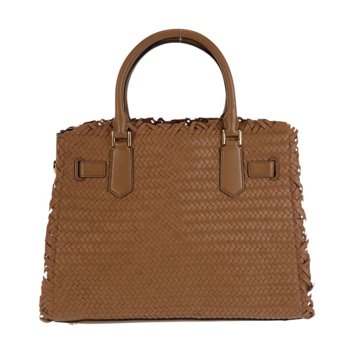 Michael Kors Michael Kors Michael Kors Hamilton Satchel Leather 2way bag Leather Handbag DUTY FREE for USA Size ONE SIZE - 2 Thumbnail