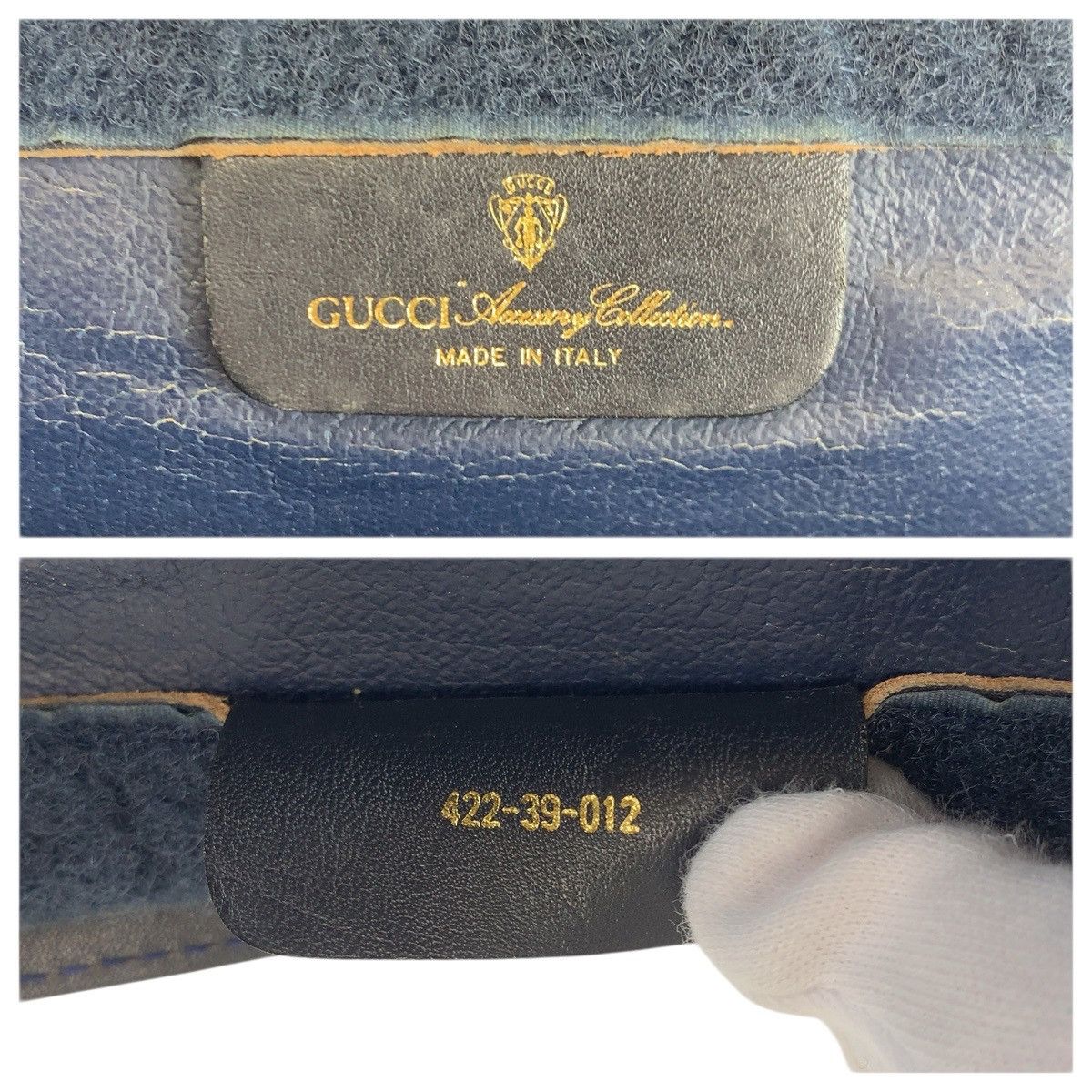 Gucci Gucci Gucci GG Supreme Canvas Leather Clutch Bag Textile Clutch Bag 42239012 DUTY FREE for USA Size ONE SIZE - 3 Thumbnail