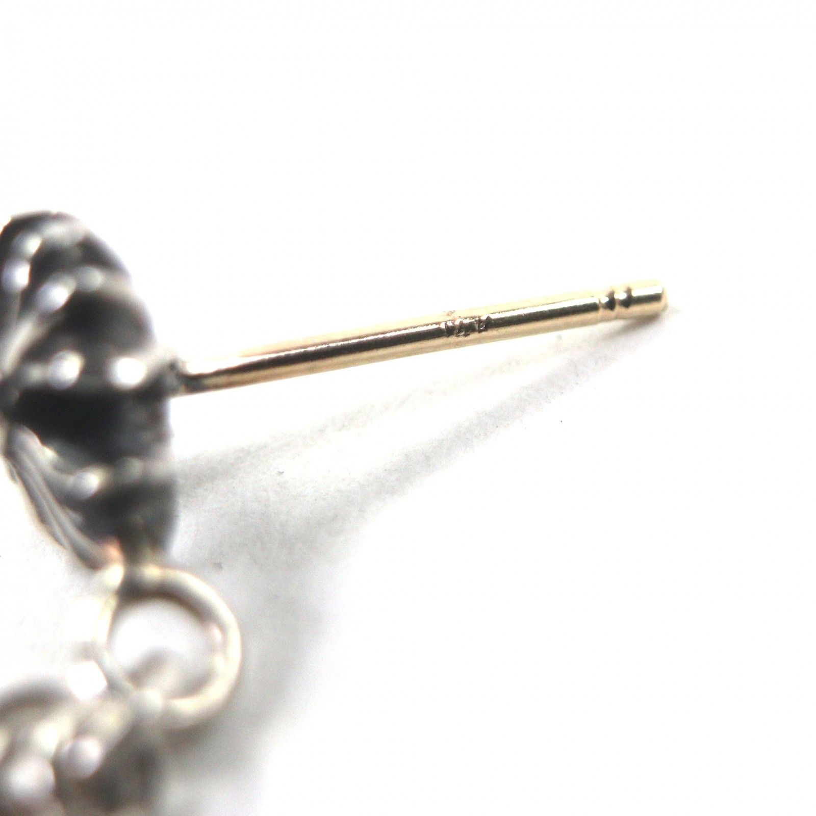 Chrome Hearts Chrome Hearts Chrome Hearts Pierce JOJOEARRING Silver Earring Precious Metal Earrings DUTY FREE for USA Size ONE SIZE - 5 Thumbnail