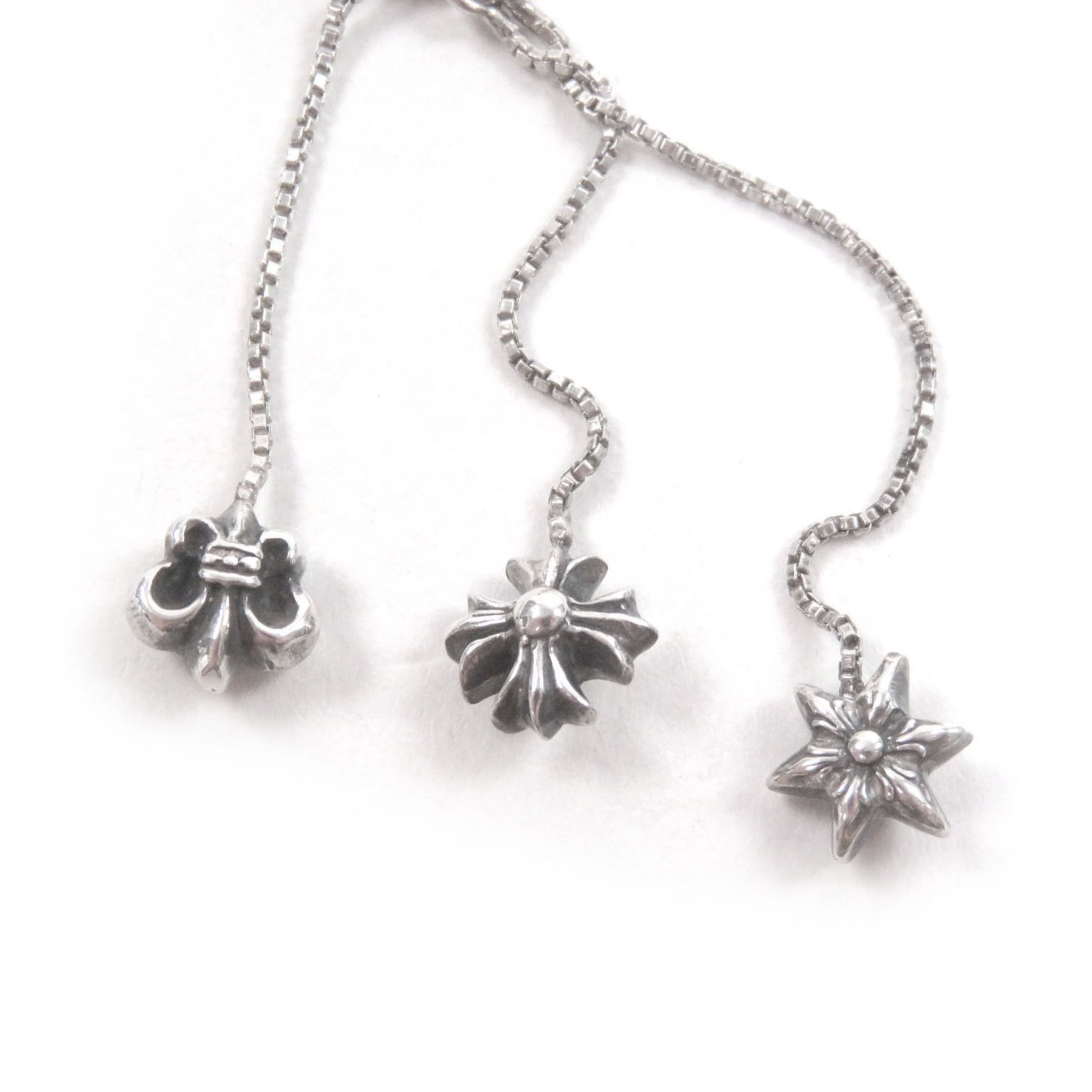 Chrome Hearts Chrome Hearts Chrome Hearts Pierce JOJOEARRING Silver Earring Precious Metal Earrings DUTY FREE for USA Size ONE SIZE - 3 Thumbnail