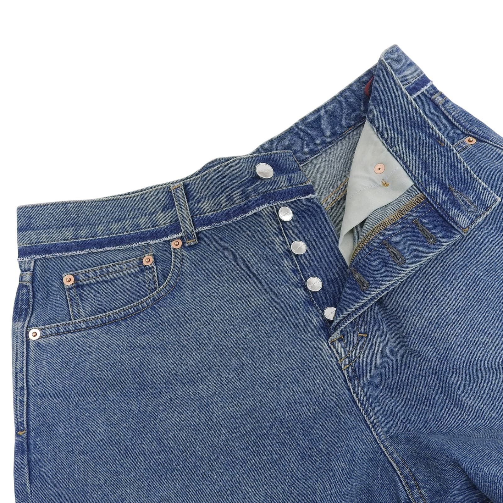 Gucci Gucci Gucci Cotton Denim Shorts Textile Jeans DUTY FREE for USA Size ONE SIZE - 3 Thumbnail