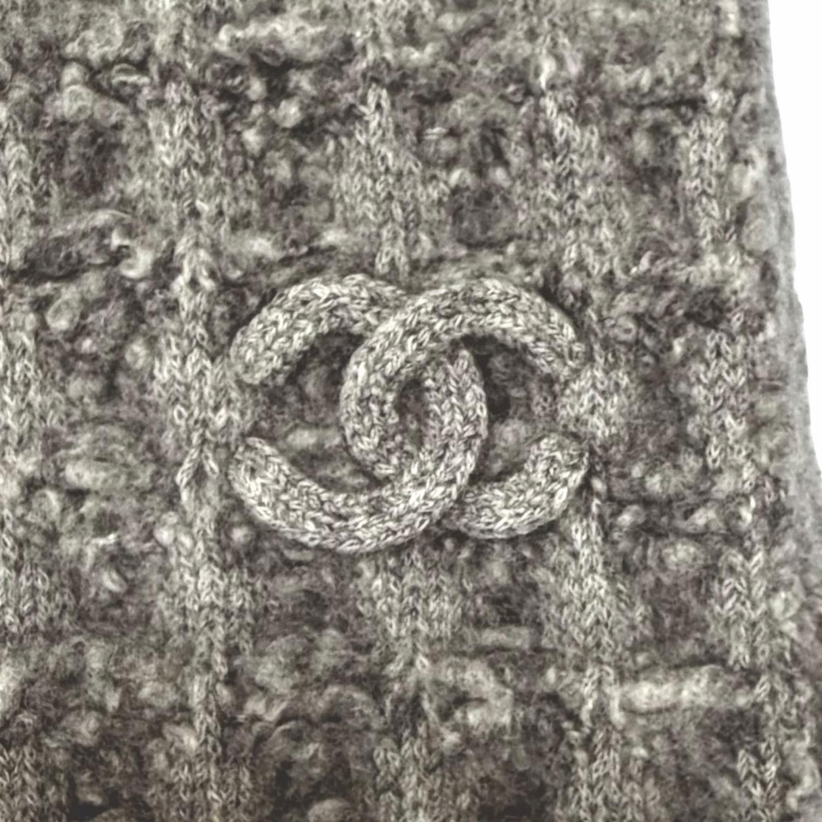 Chanel Chanel Chanel Cashmere Silk Scarf Textile Scarf DUTY FREE for USA Size ONE SIZE - 5 Thumbnail