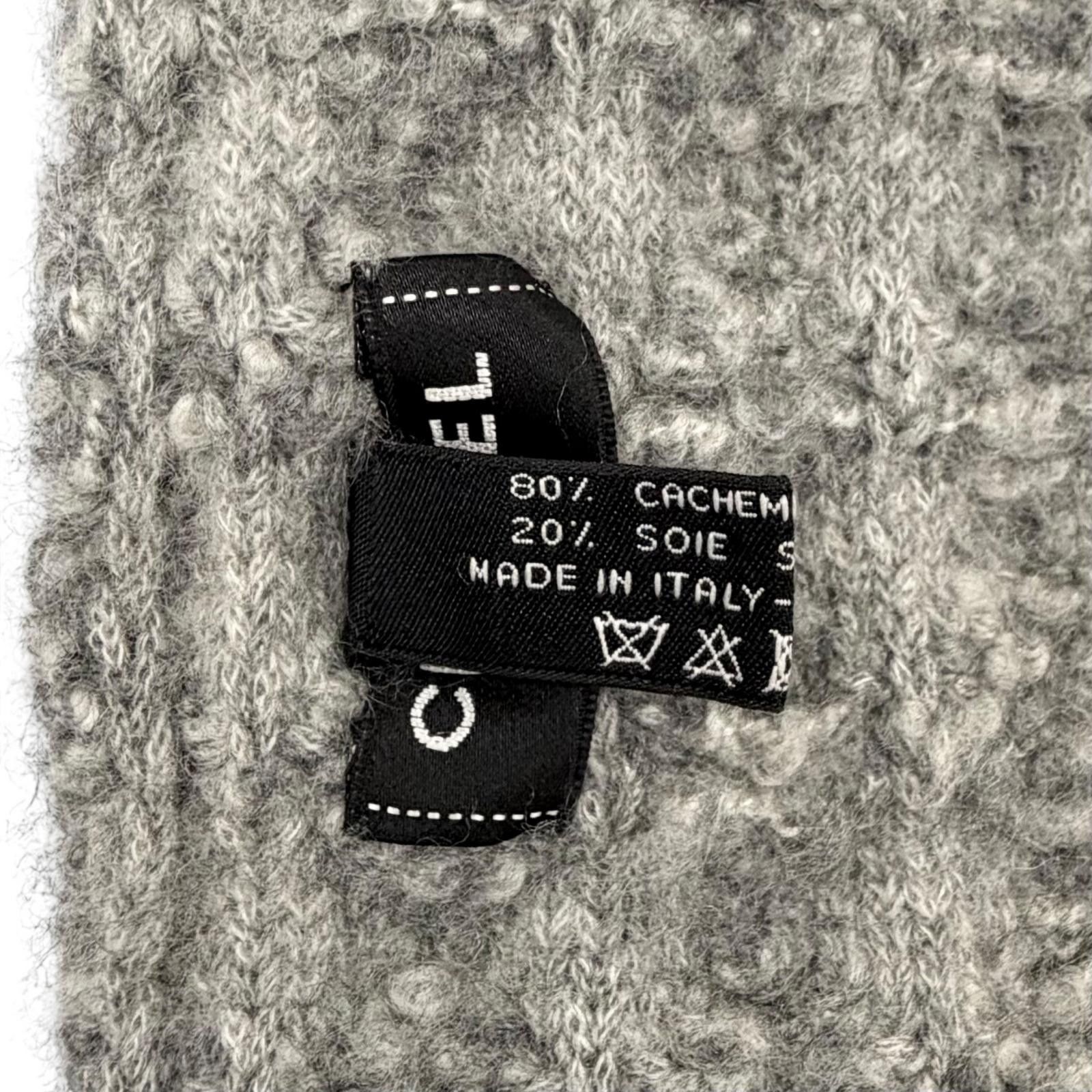 Chanel Chanel Chanel Cashmere Silk Scarf Textile Scarf DUTY FREE for USA Size ONE SIZE - 7 Thumbnail