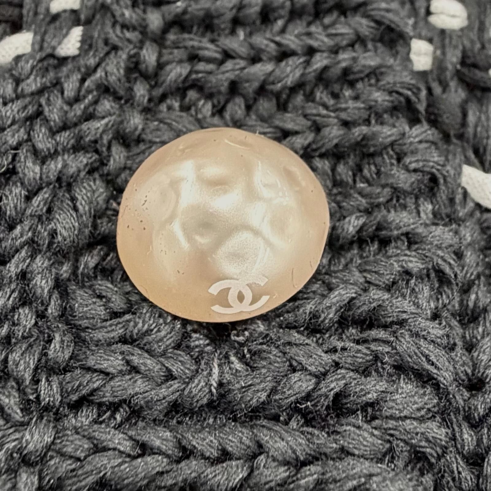 Chanel Chanel Chanel Cotton Cardigan Textile Tops P49241 DUTY FREE for USA Size ONE SIZE - 7 Thumbnail