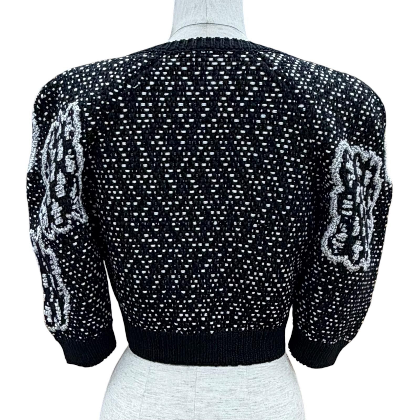Chanel Chanel Chanel Cotton Cardigan Textile Tops P49241 DUTY FREE for USA Size ONE SIZE - 3 Thumbnail