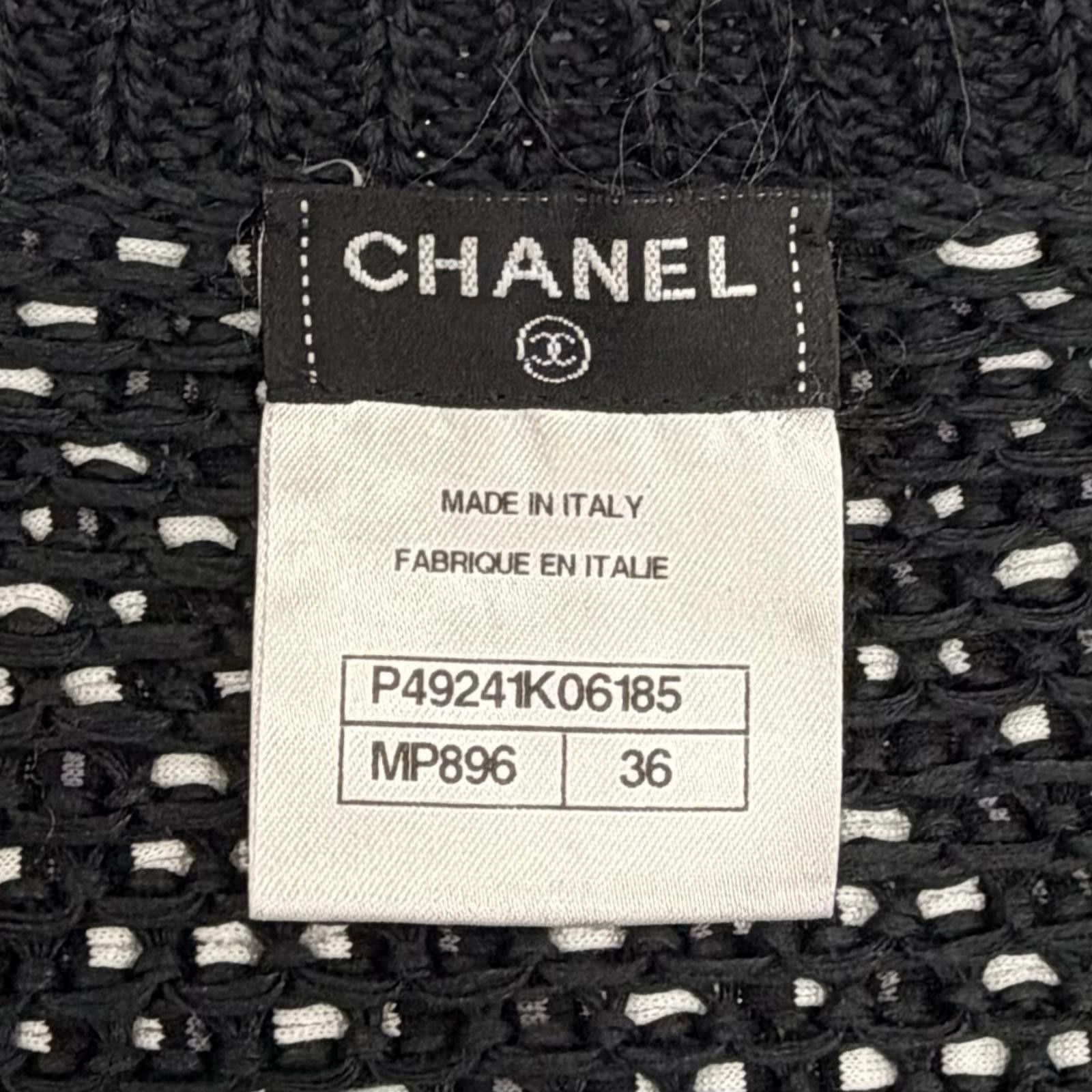 Chanel Chanel Chanel Cotton Cardigan Textile Tops P49241 DUTY FREE for USA Size ONE SIZE - 8 Thumbnail