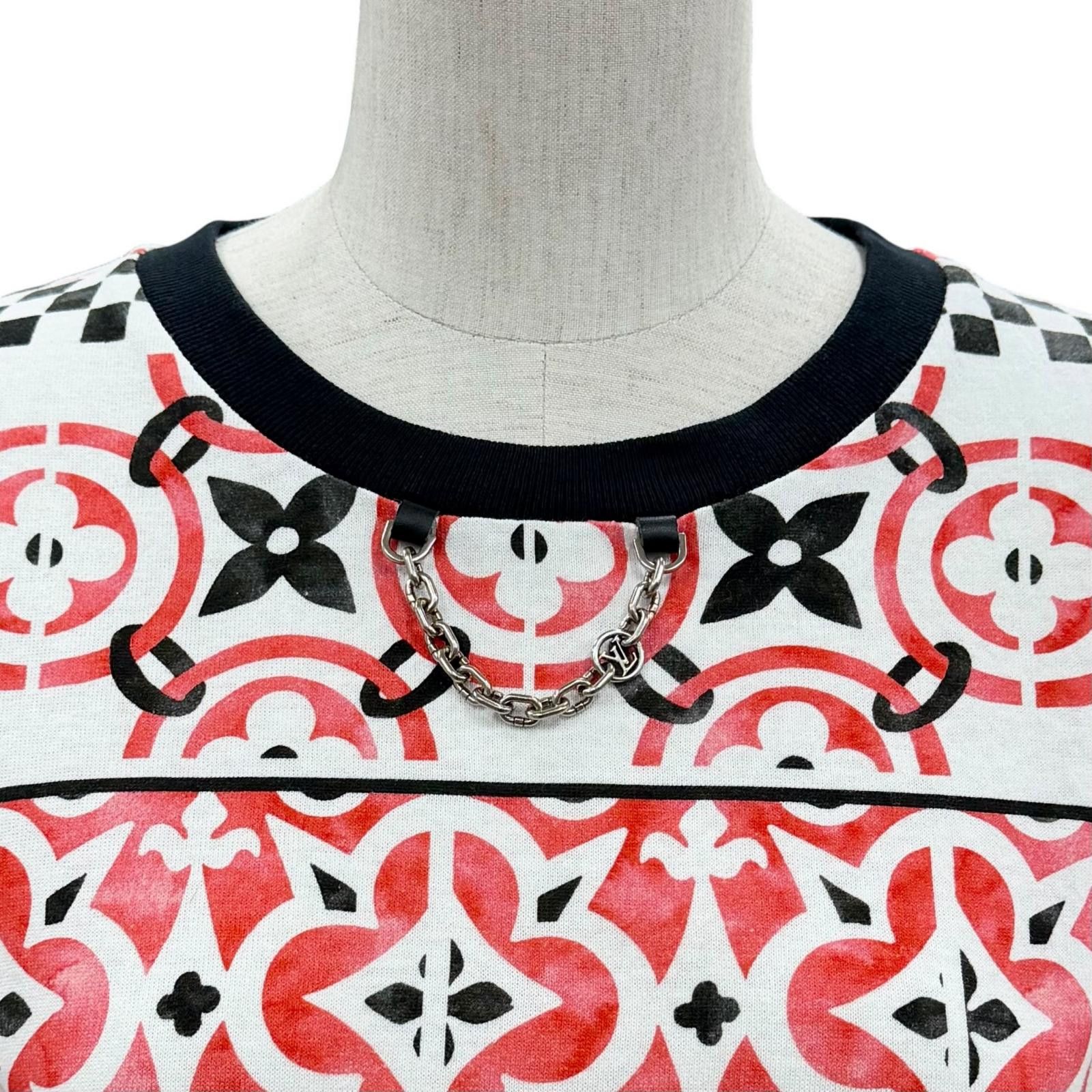 Louis Vuitton Louis Vuitton Louis Vuitton Cotton T Shirt Textile T-Shirts DUTY FREE for USA Size ONE SIZE - 4 Thumbnail