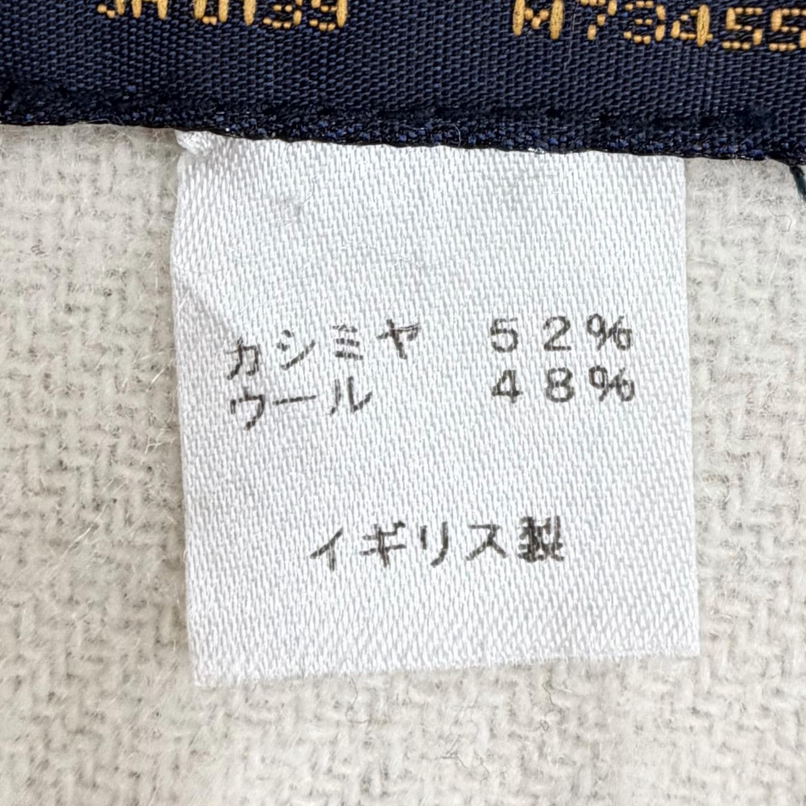 Louis Vuitton Louis Vuitton Louis Vuitton Monogram Capital Cashmere Wool Scarf Textile Scarf M73455 DUTY FREE for USA Size ONE SIZE - 9 Thumbnail