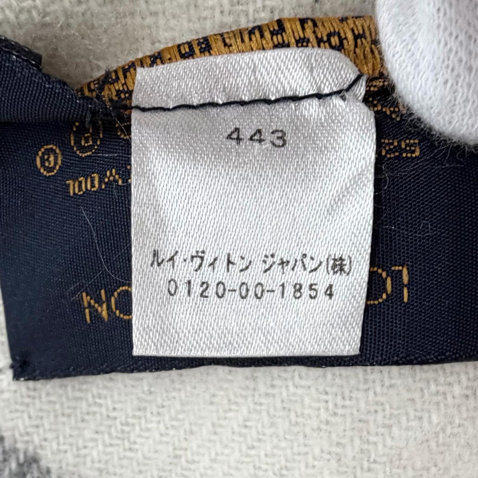 Louis Vuitton Louis Vuitton Louis Vuitton Monogram Capital Cashmere Wool Scarf Textile Scarf M73455 DUTY FREE for USA Size ONE SIZE - 10 Thumbnail