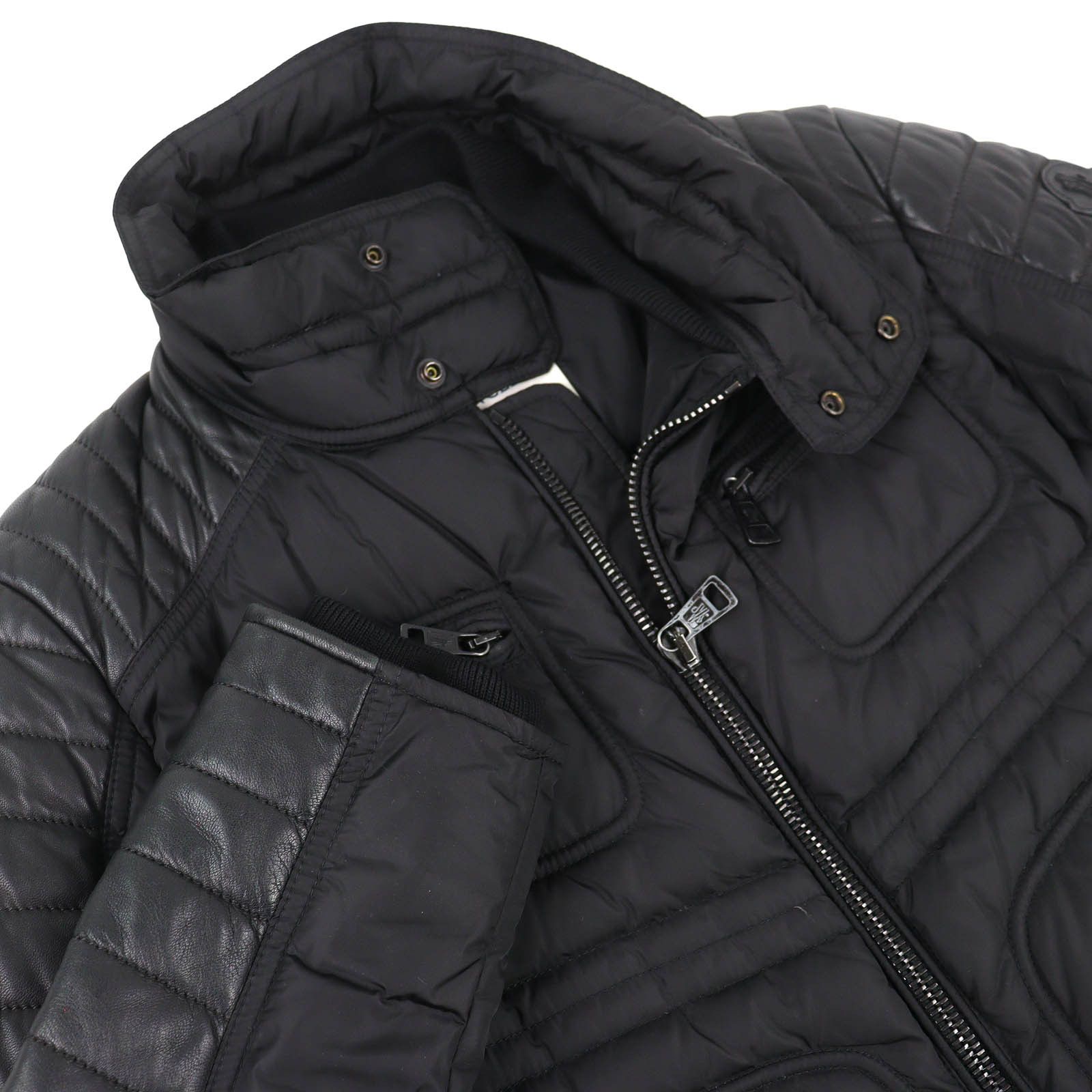 Moncler Moncler Moncler DIMITRI Lambskin Down Jacket Textile Outerwear DUTY FREE for USA Size ONE SIZE - 4 Thumbnail