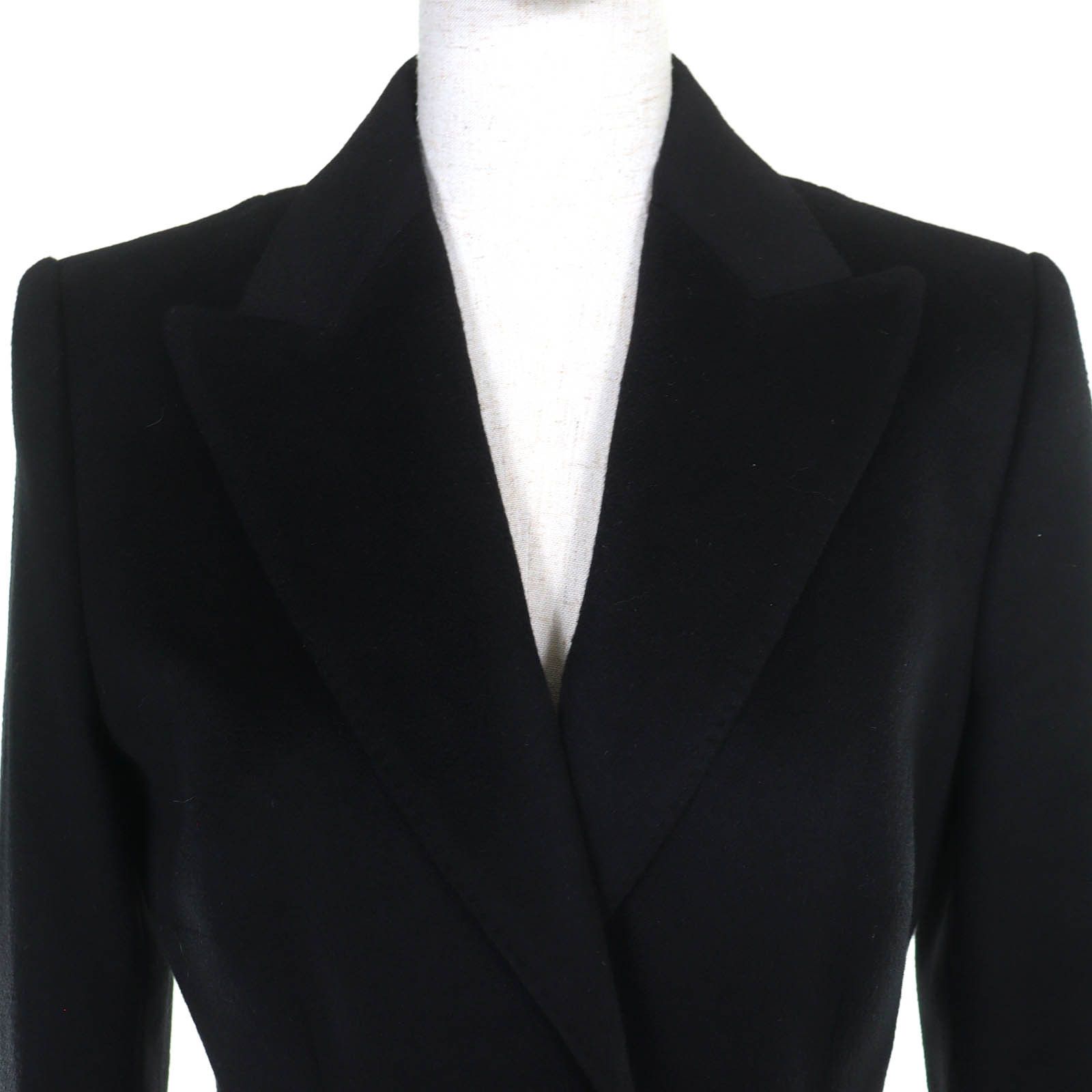 Dolce & Gabbana Dolce & Gabbana Dolce&Gabbana Wool Coat Textile Outerwear F0Q41T DUTY FREE for USA Size ONE SIZE - 4 Thumbnail
