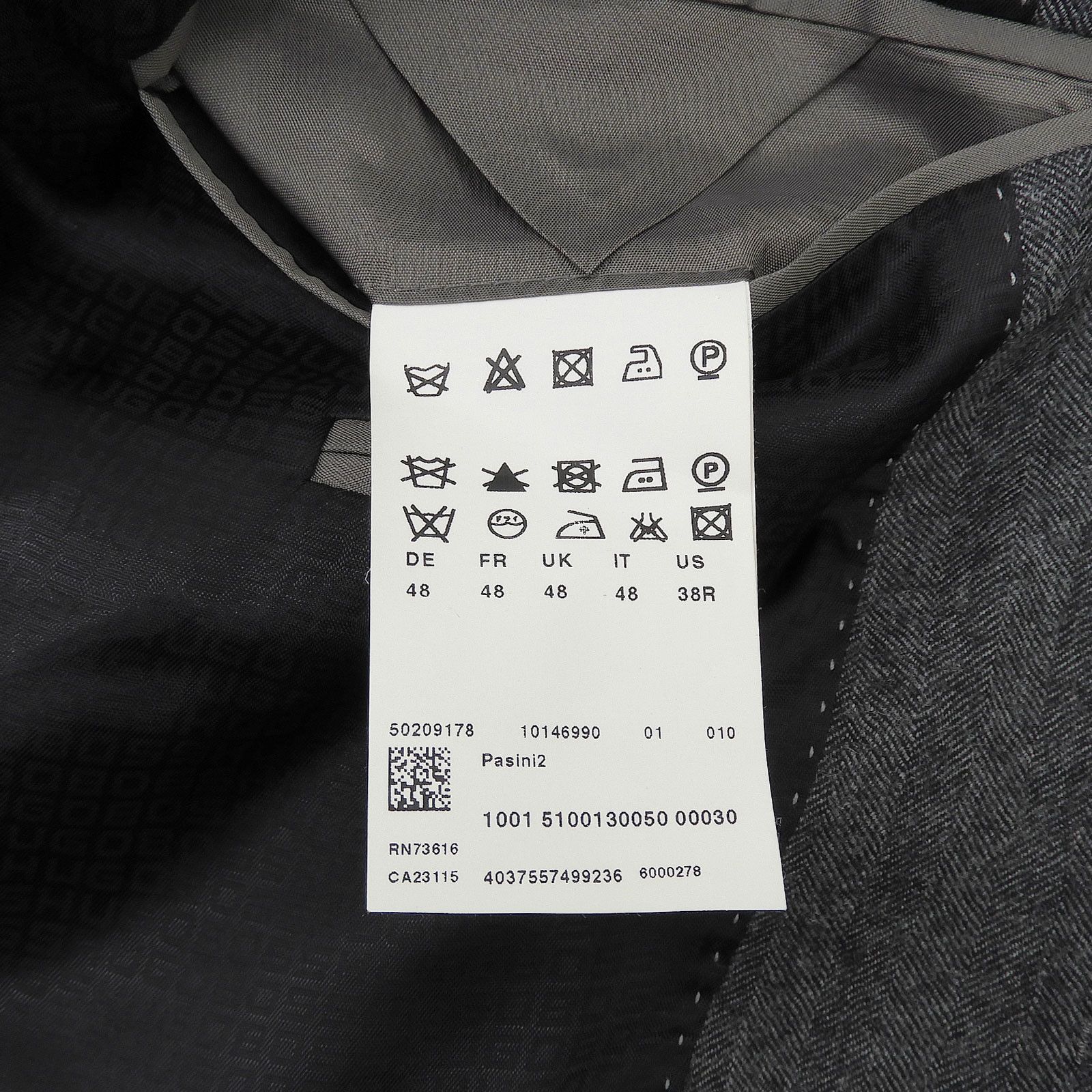 Hugo Boss Hugo Boss Hugo Boss Wool Jacket Textile Outerwear DUTY FREE for USA Size ONE SIZE - 10 Thumbnail