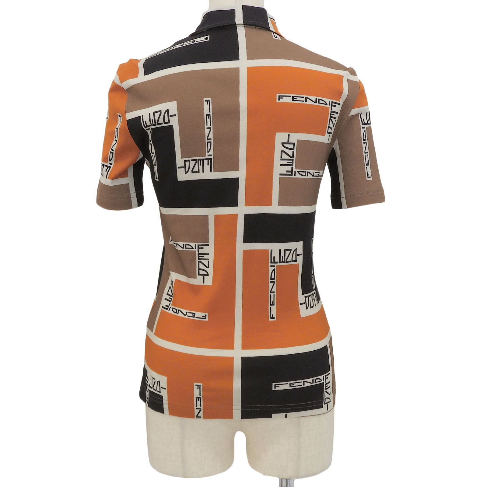 Fendi Fendi Fendi Cotton Polo Shirt Textile Tops FS9629 DUTY FREE for USA Size ONE SIZE - 2 Thumbnail