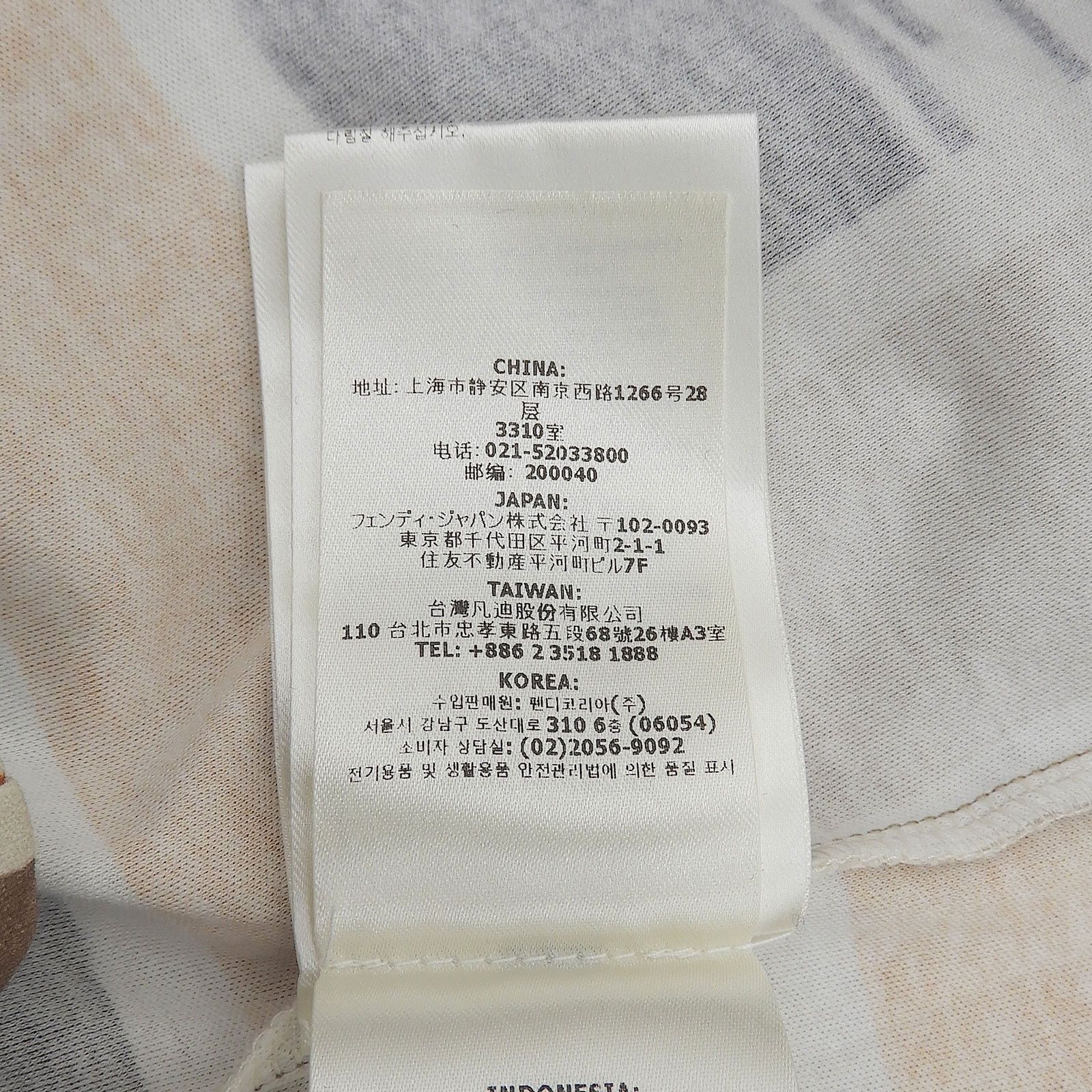 Fendi Fendi Fendi Cotton Polo Shirt Textile Tops FS9629 DUTY FREE for USA Size ONE SIZE - 8 Thumbnail