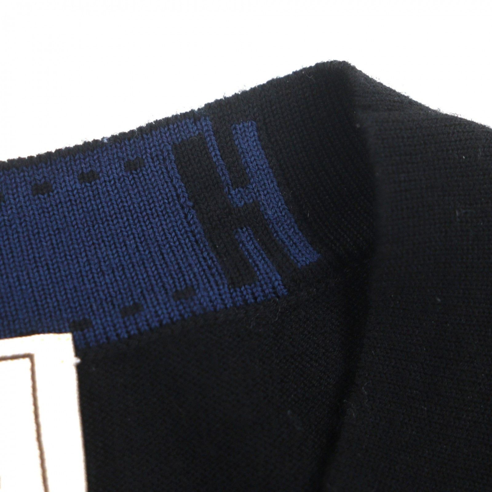 Hermes Hermes Hermes Wool Sweater Textile Tops DUTY FREE for USA Size ONE SIZE - 4 Thumbnail
