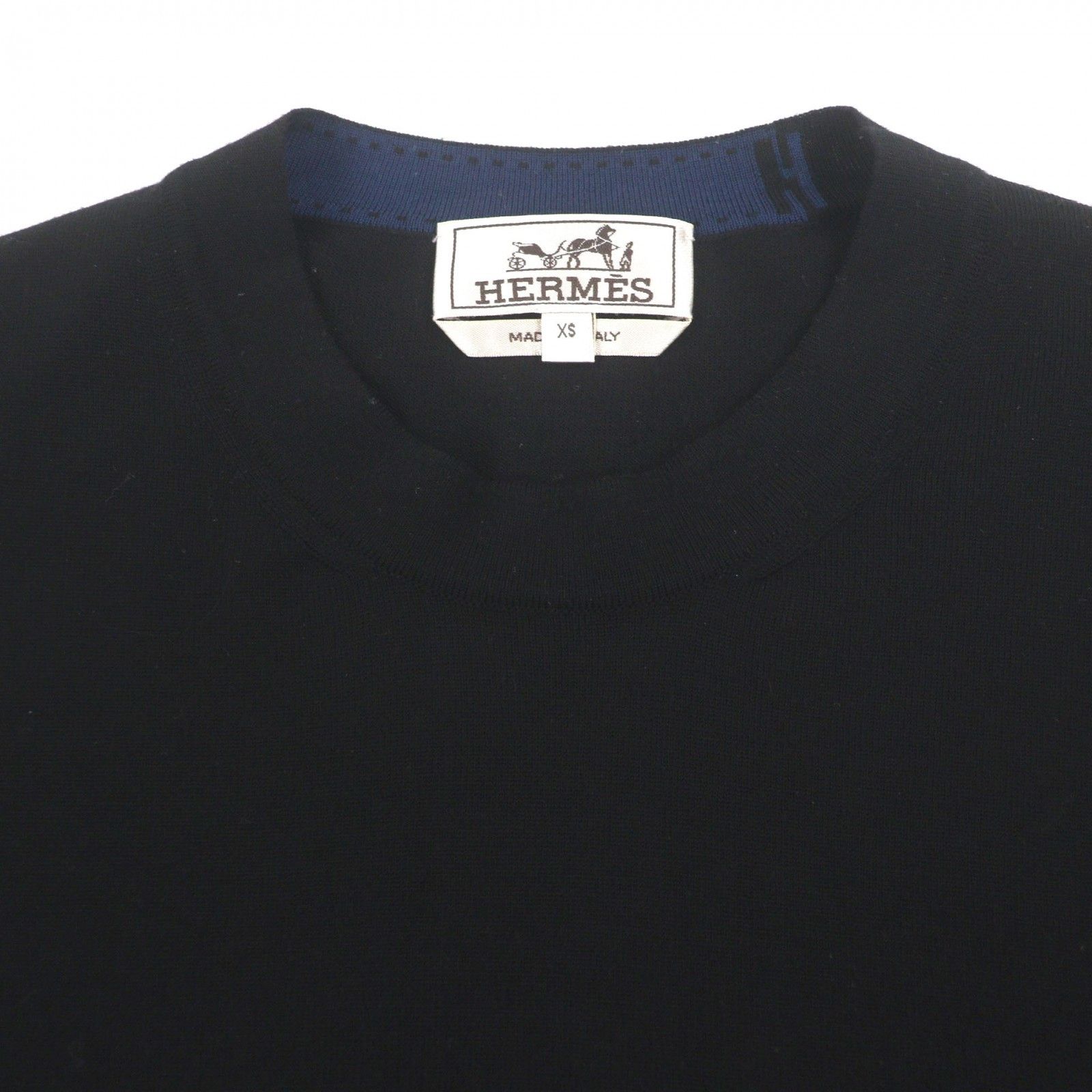 Hermes Hermes Hermes Wool Sweater Textile Tops DUTY FREE for USA Size ONE SIZE - 2 Thumbnail