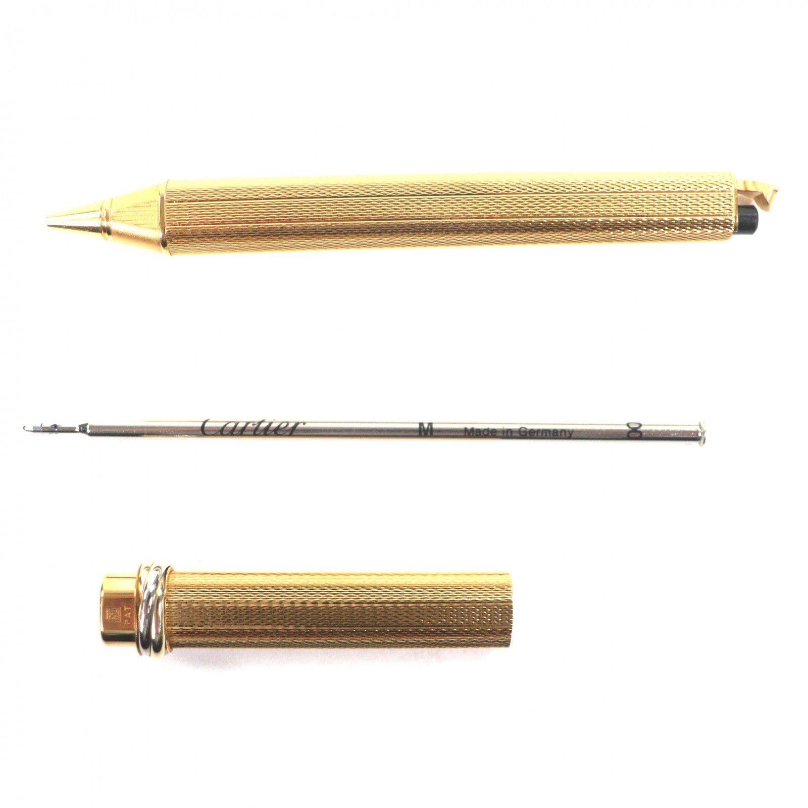 Cartier Cartier Cartier Trinity Ballpoint Pen Metal Pen DUTY FREE for USA Size ONE SIZE - 4 Thumbnail