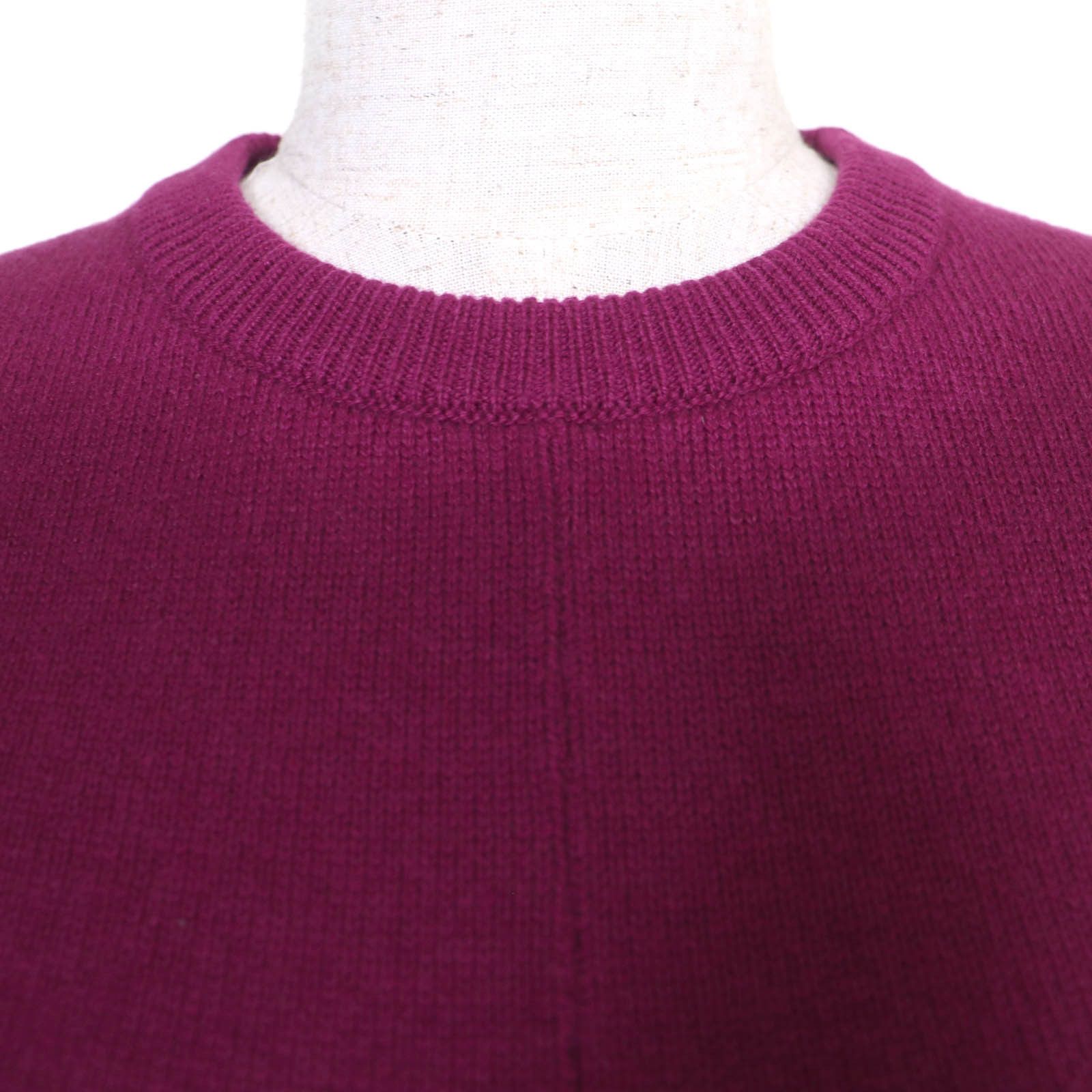 Hermes Hermes Hermes H Logo Metal Cashmere Knit 34 Textile Tops DUTY FREE for USA Size ONE SIZE - 4 Thumbnail